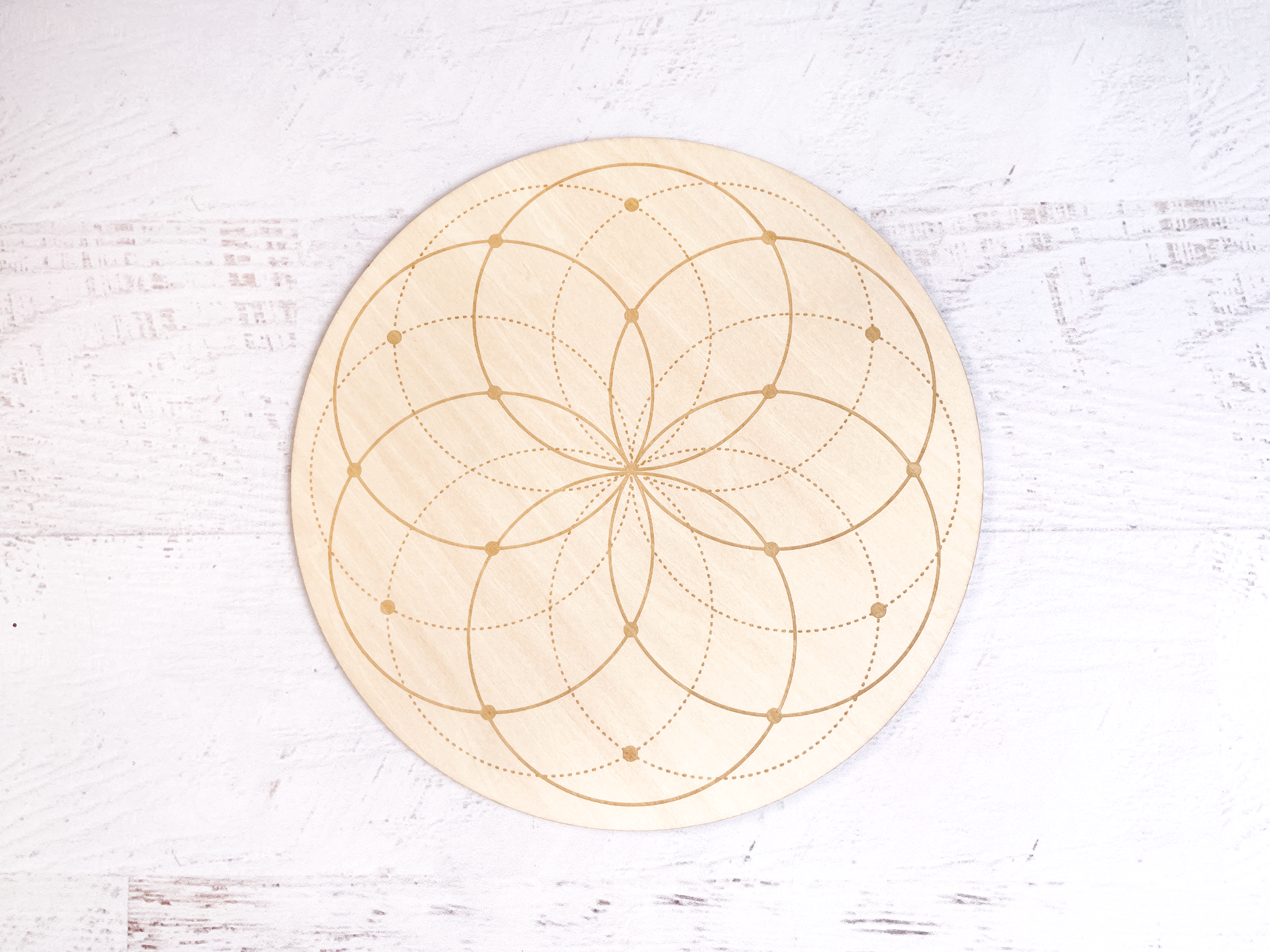 crystal grid sacred geometry wood grid seed of life The Mystical Ritual