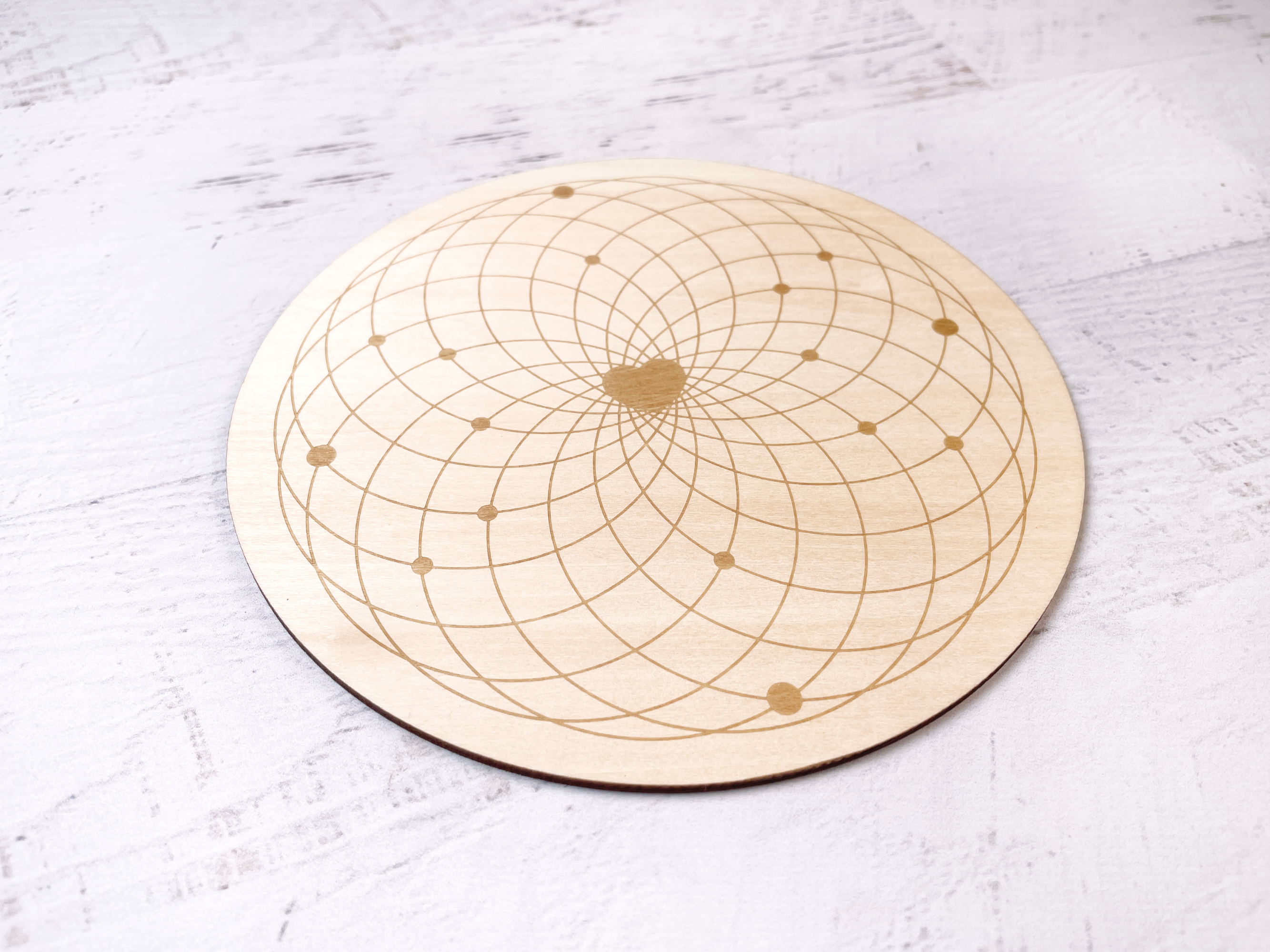 torus sacred geometry crystal grid wood grid the mystical ritual