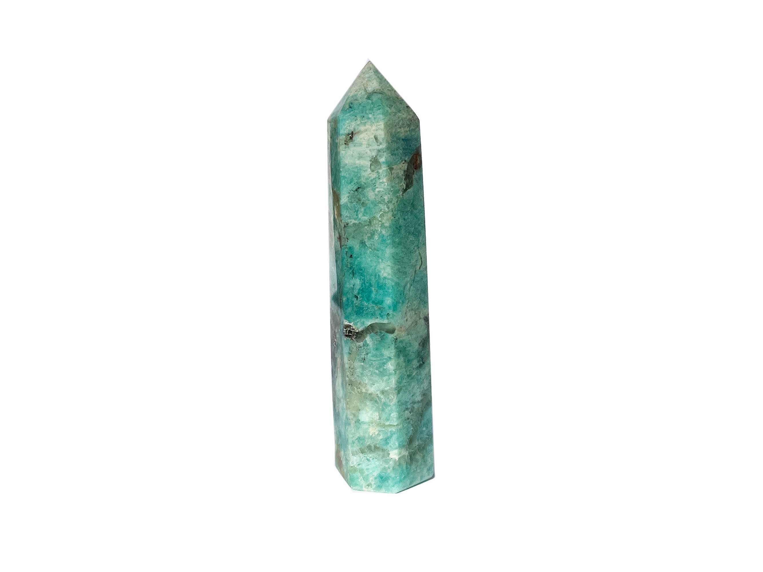 Buy Online Latest and Unique Amazonite Crystal Tower Point | Shop Best Spiritual Items - The Mystical Ritual