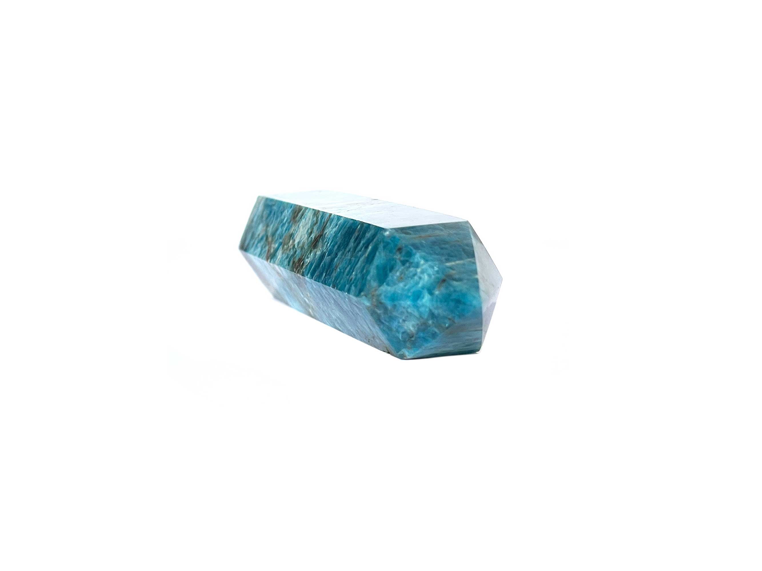 Buy Online Latest and Unique SOLD - Blue Apatite Crystal Tower Point | Shop Best Spiritual Items - The Mystical Ritual