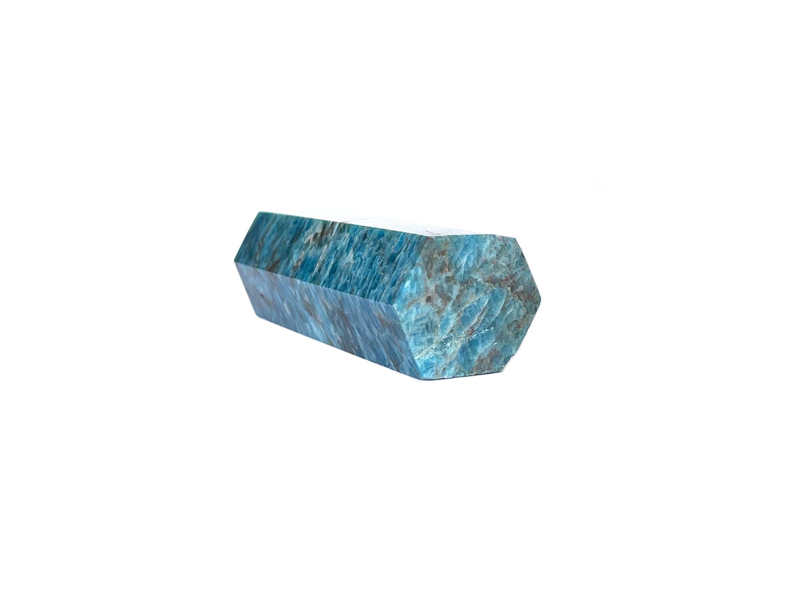 Buy Online Latest and Unique SOLD - Blue Apatite Crystal Tower Point | Shop Best Spiritual Items - The Mystical Ritual