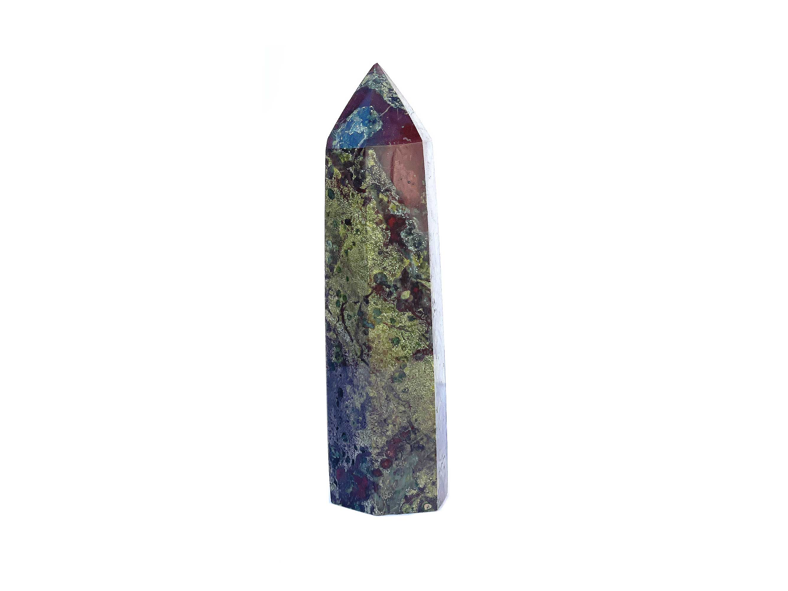 Buy Online Latest and Unique SOLD - Dragon's Blood Crystal Tower Point | Shop Best Spiritual Items - The Mystical Ritual