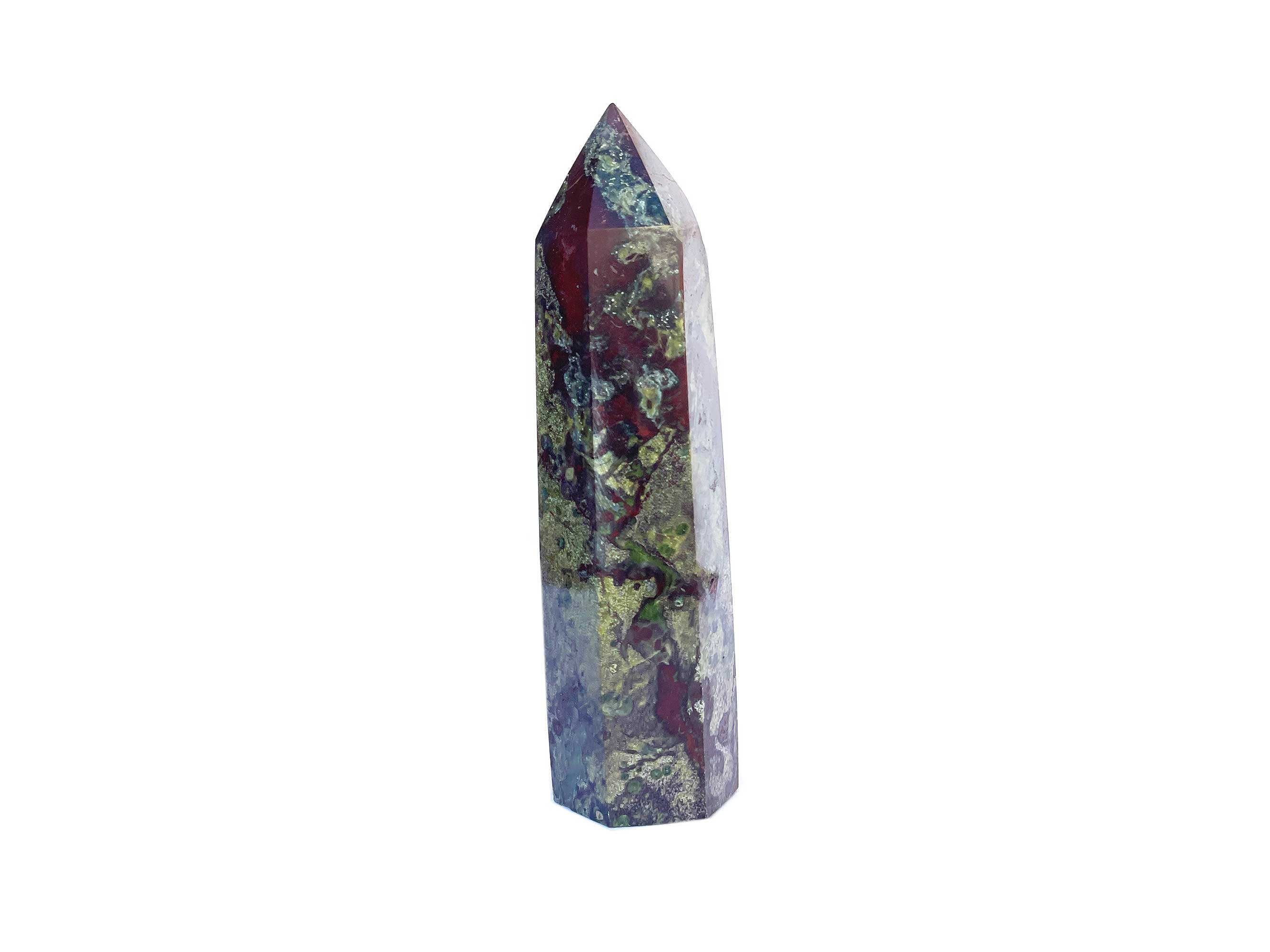 Buy Online Latest and Unique SOLD - Dragon's Blood Crystal Tower Point | Shop Best Spiritual Items - The Mystical Ritual
