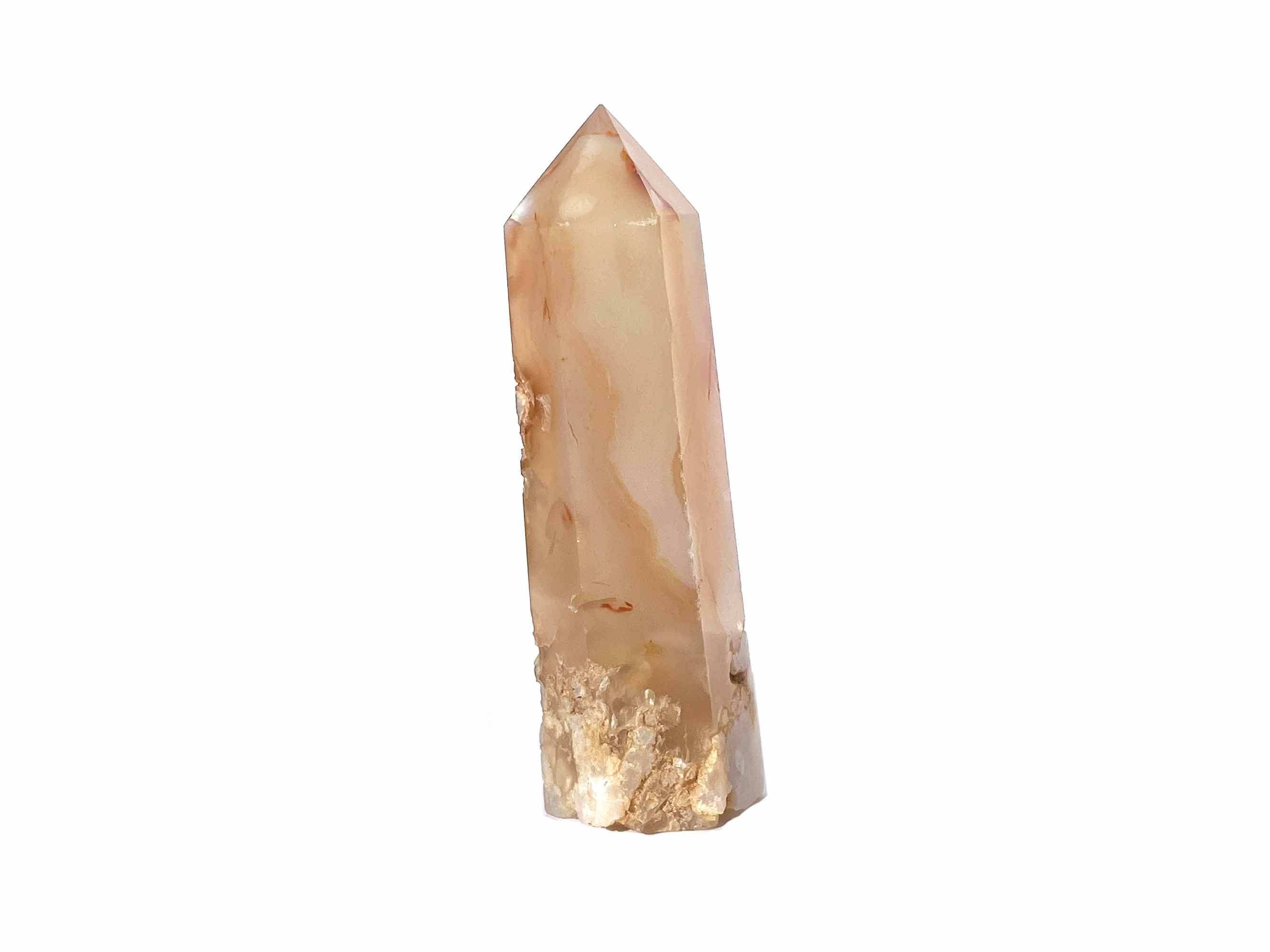 Buy Online Latest and Unique Flower Agate Crystal Tower Point | Shop Best Spiritual Items - The Mystical Ritual