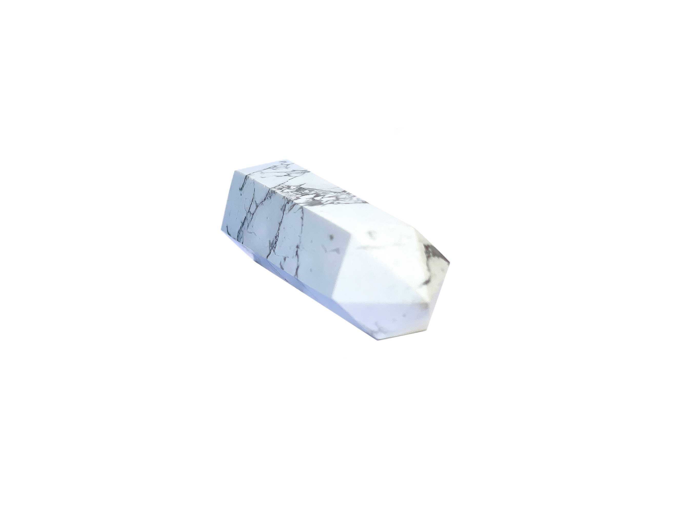 Buy Online Latest and Unique Howlite Crystal Tower Point | Shop Best Spiritual Items - The Mystical Ritual