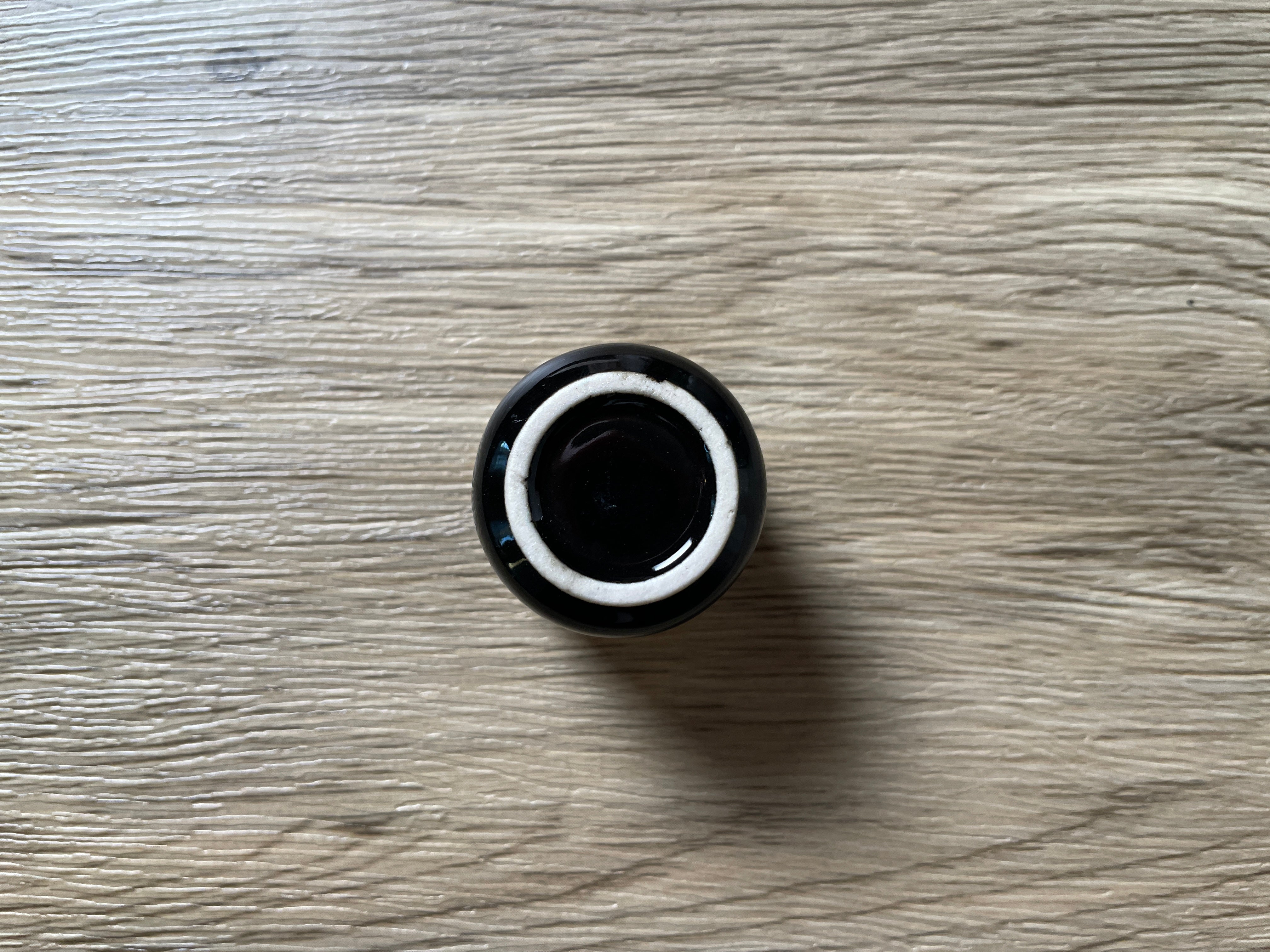 Buy Online Latest and Unique Black Chime Candle Holder - Ceramic with Gold Band | Shop Best Spiritual Items - The Mystical Ritual