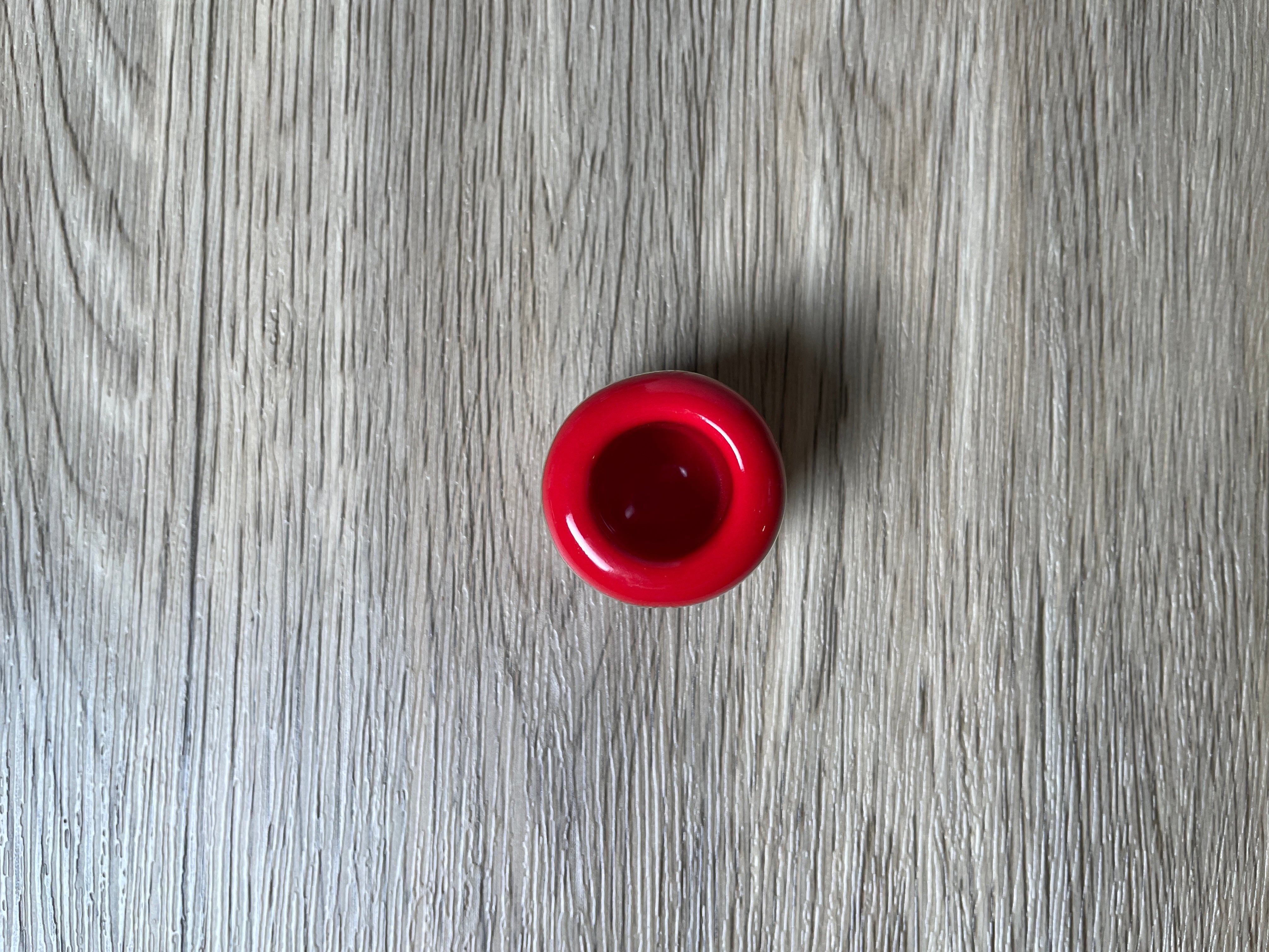 Buy Online Latest and Unique Red Chime Candle Holder - Ceramic with Gold Band | Shop Best Spiritual Items - The Mystical Ritual