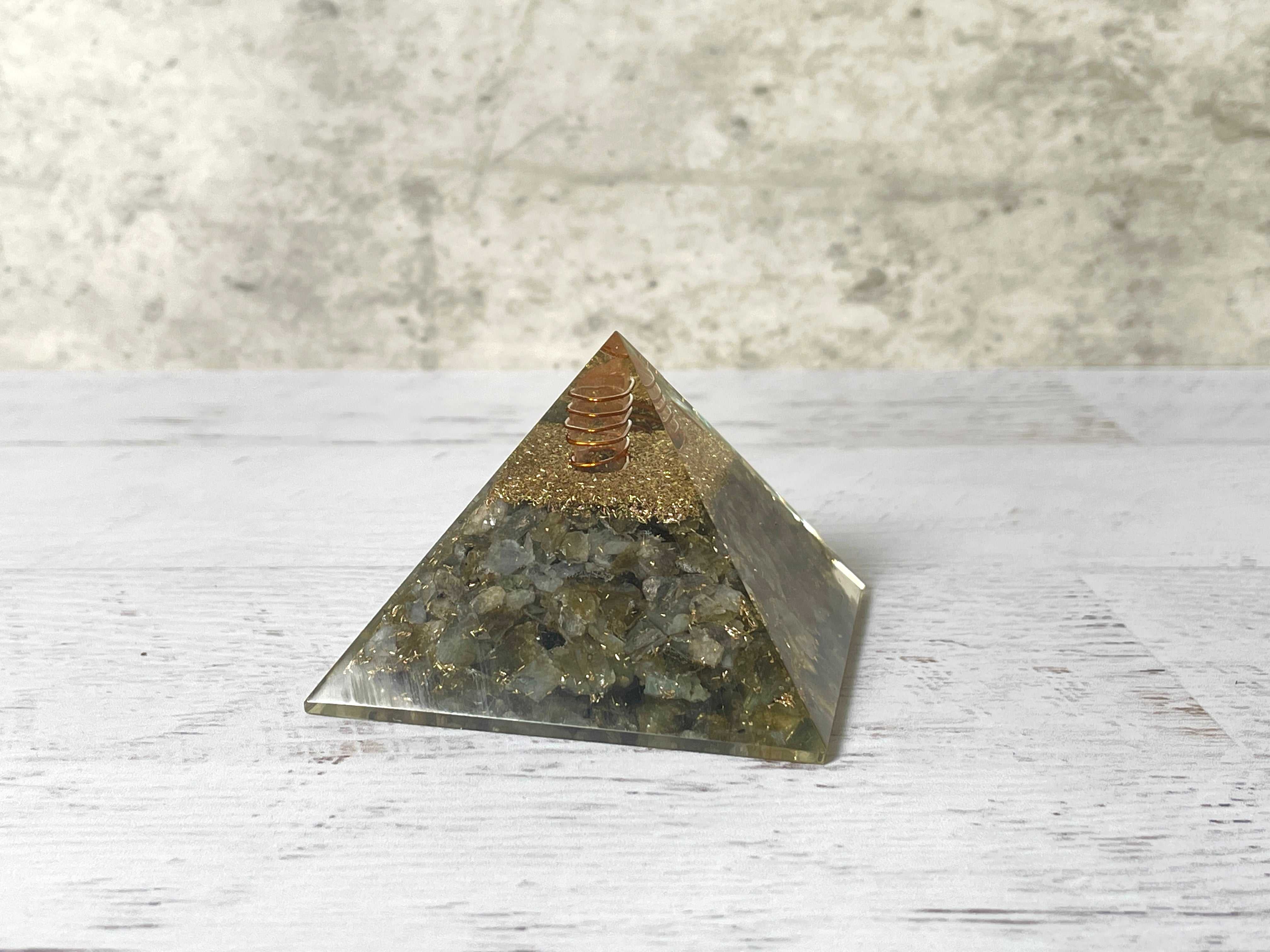 Buy Online Latest and Unique Orgonite Labradorite Pyramid | Shop Best Spiritual Items - The Mystical Ritual