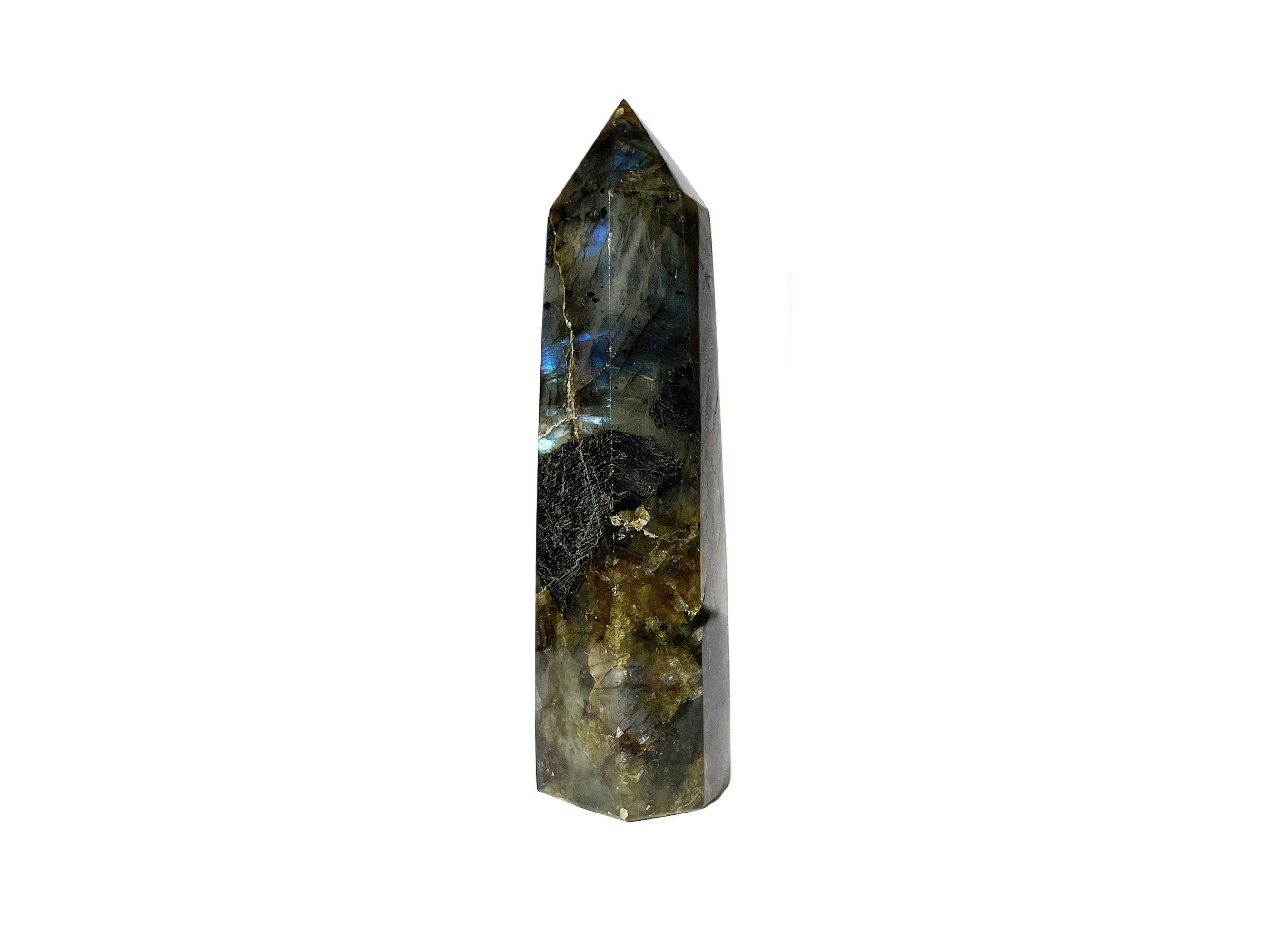 Buy Online Latest and Unique Labradorite Crystal Tower Point | Shop Best Spiritual Items - The Mystical Ritual