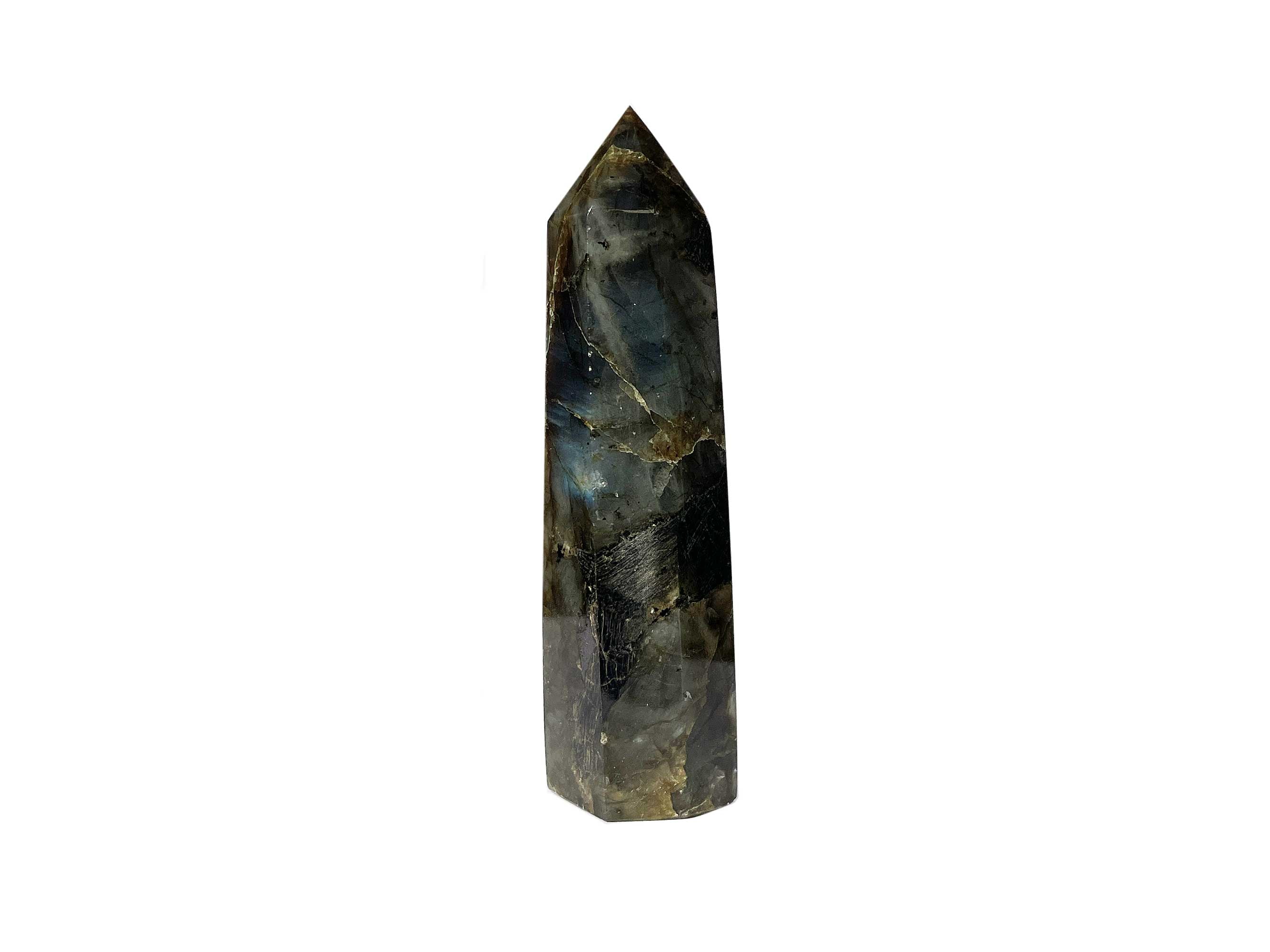 Buy Online Latest and Unique Labradorite Crystal Tower Point | Shop Best Spiritual Items - The Mystical Ritual