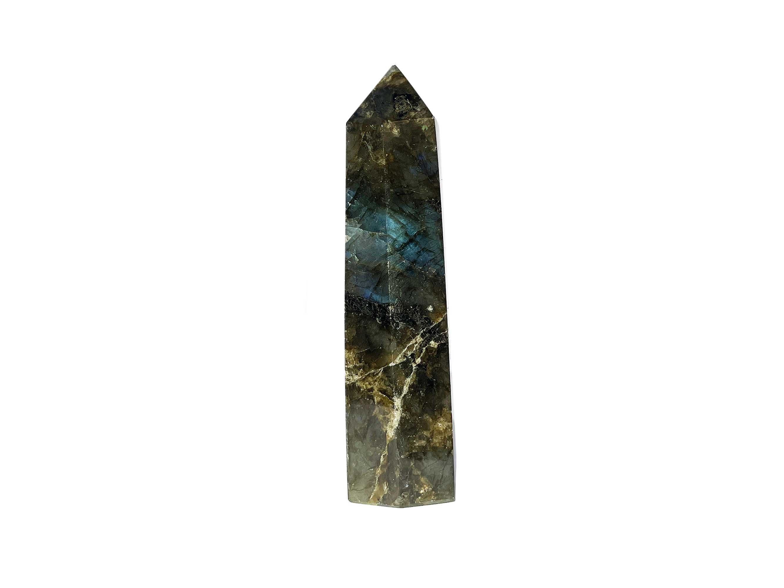 Buy Online Latest and Unique Labradorite Crystal Tower Point | Shop Best Spiritual Items - The Mystical Ritual