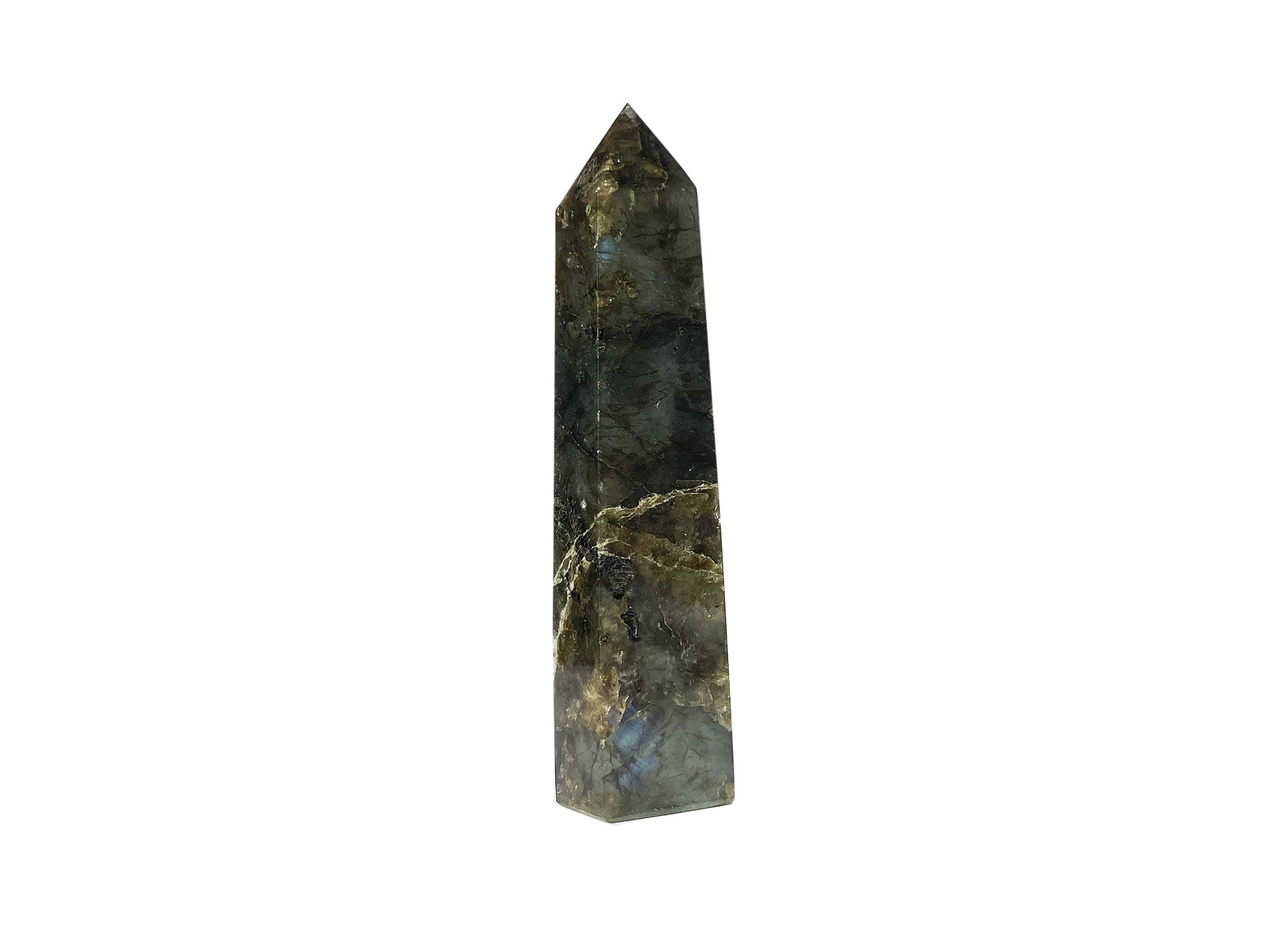 Buy Online Latest and Unique Labradorite Crystal Tower Point | Shop Best Spiritual Items - The Mystical Ritual