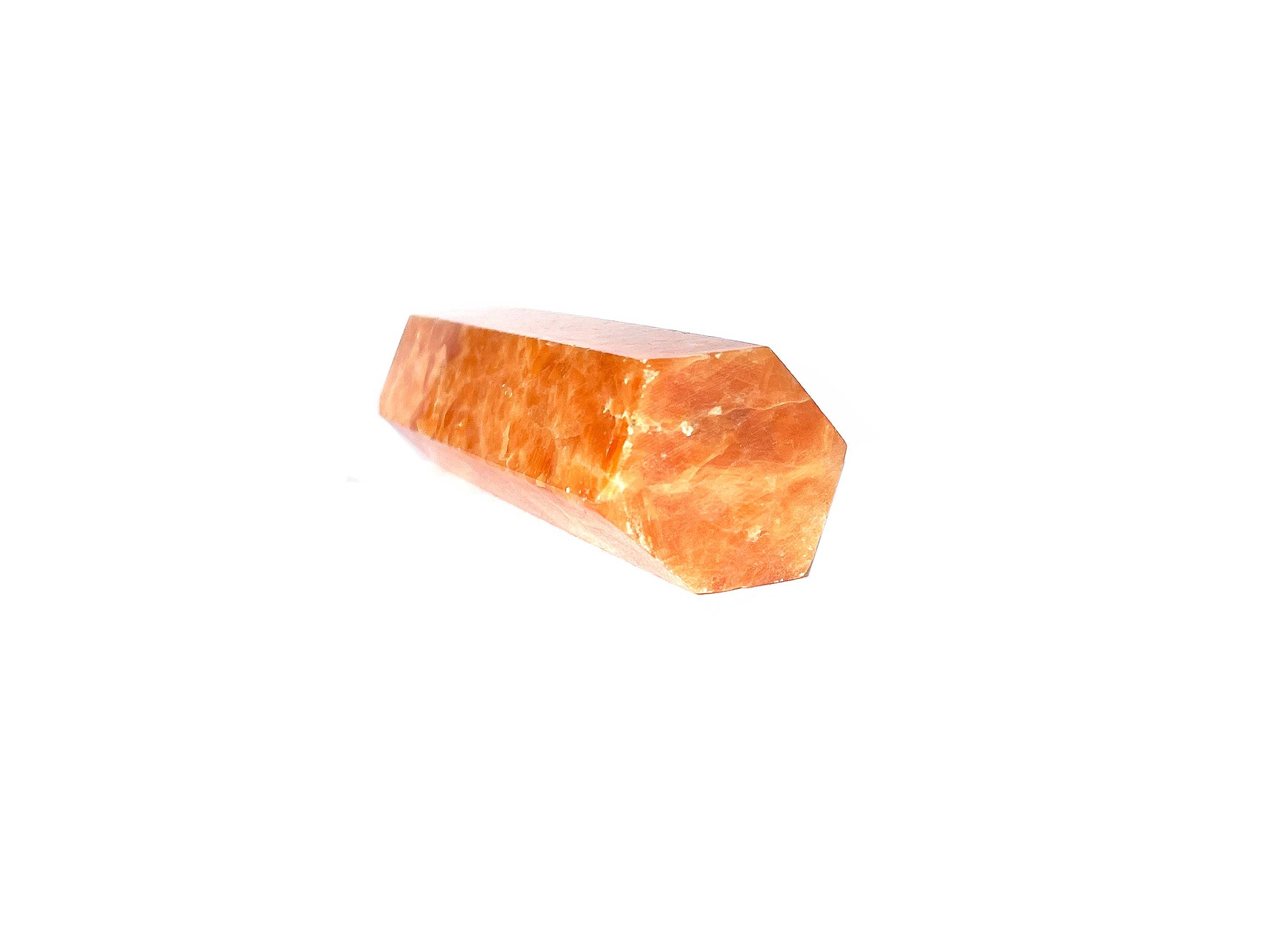 Buy Online Latest and Unique Orange Calcite Crystal Tower Point | Shop Best Spiritual Items - The Mystical Ritual