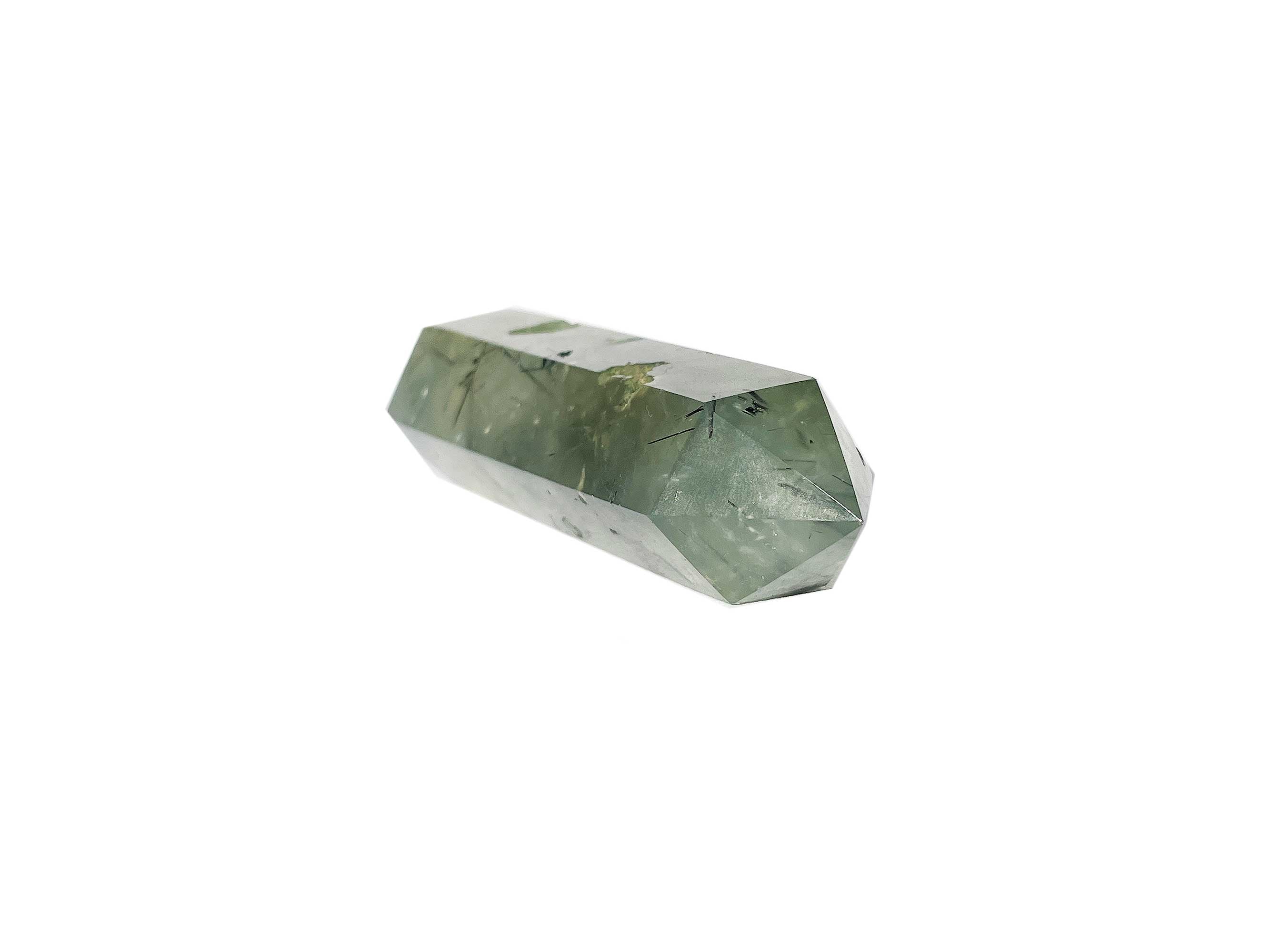 Buy Online Latest and Unique Prehnite Crystal Tower Point | Shop Best Spiritual Items - The Mystical Ritual