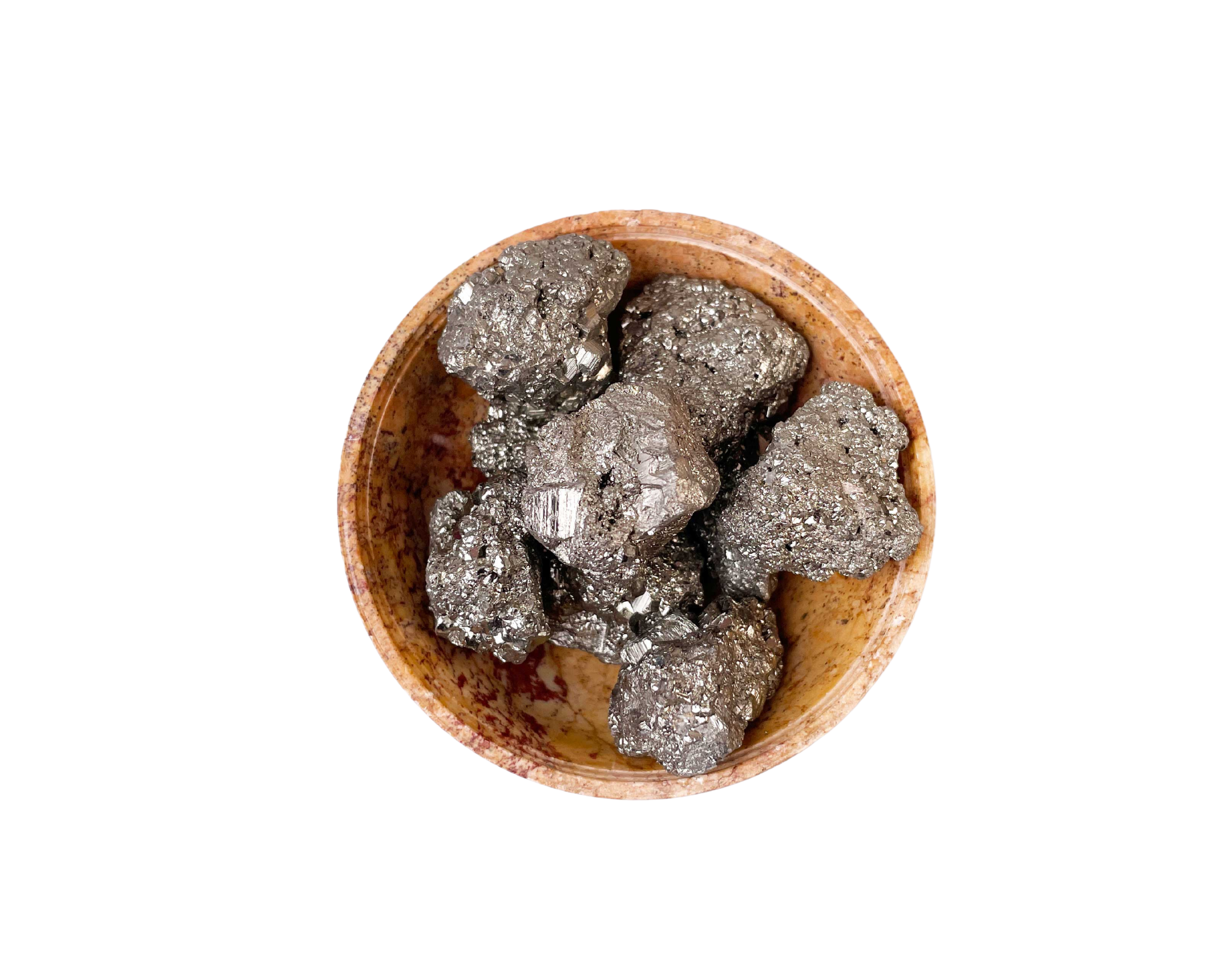 Buy Online Latest and Unique AA Pyrite Crystal Cluster - Wealth, Luck, Abundance, "Fool's Gold" | Shop Best Spiritual Items - The Mystical Ritual