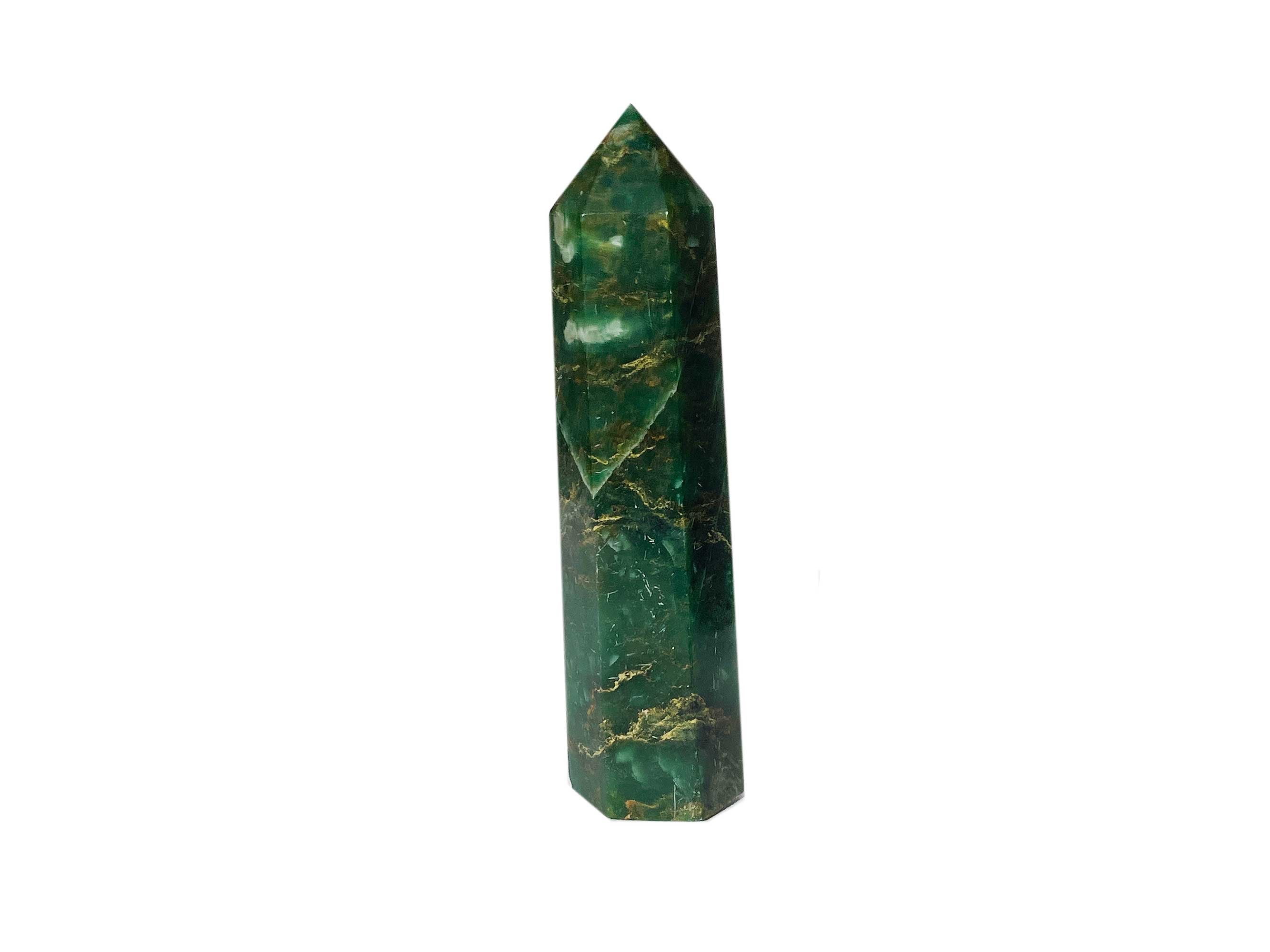 Buy Online Latest and Unique Serpentine Crystal Tower Point | Shop Best Spiritual Items - The Mystical Ritual