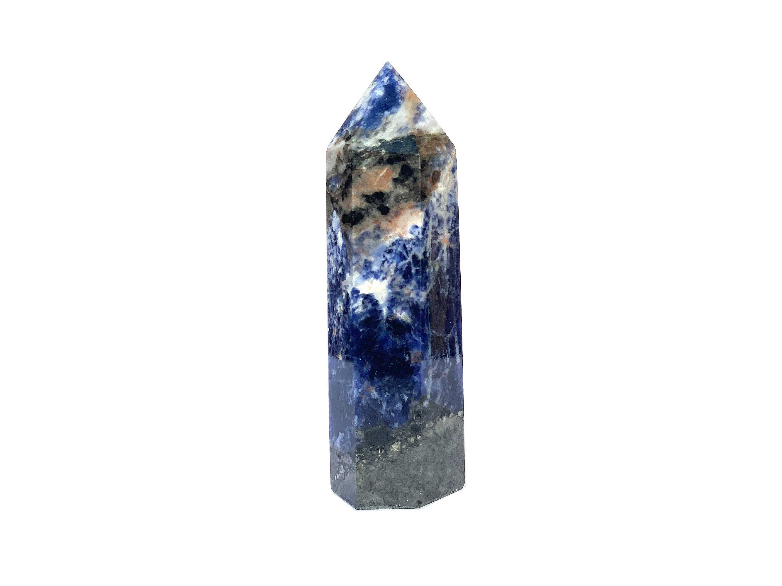 Buy Online Latest and Unique SOLD - Sodalite Crystal Tower Point | Shop Best Spiritual Items - The Mystical Ritual