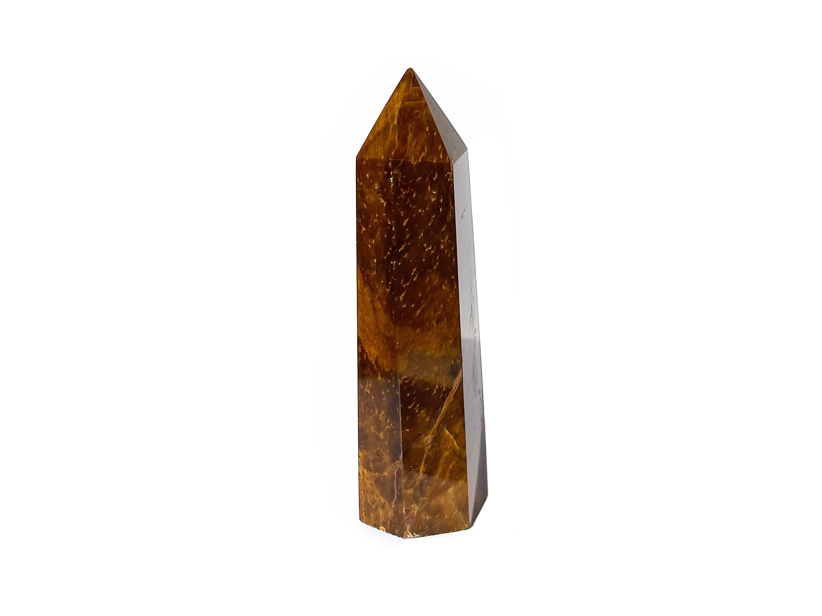 Buy Online Latest and Unique Tiger Eye Crystal Tower Point | Shop Best Spiritual Items - The Mystical Ritual