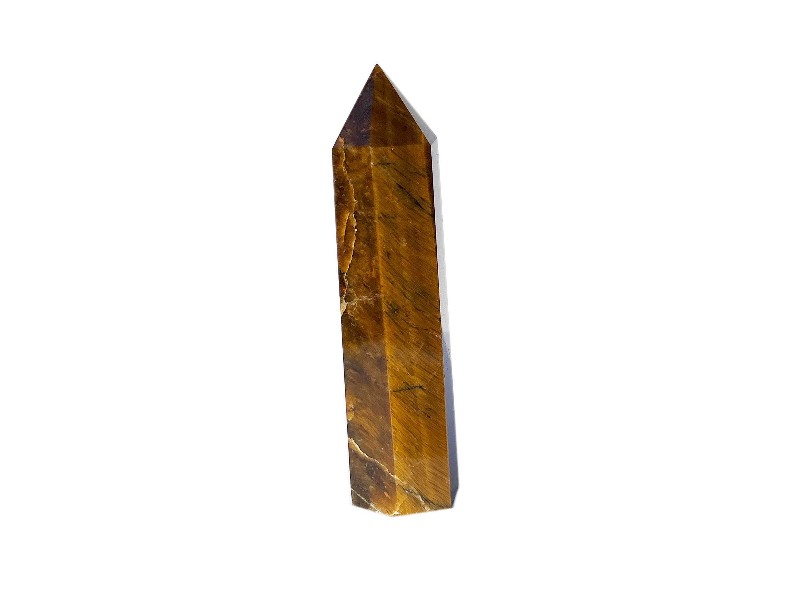 Buy Online Latest and Unique Tiger Eye Crystal Tower Point | Shop Best Spiritual Items - The Mystical Ritual