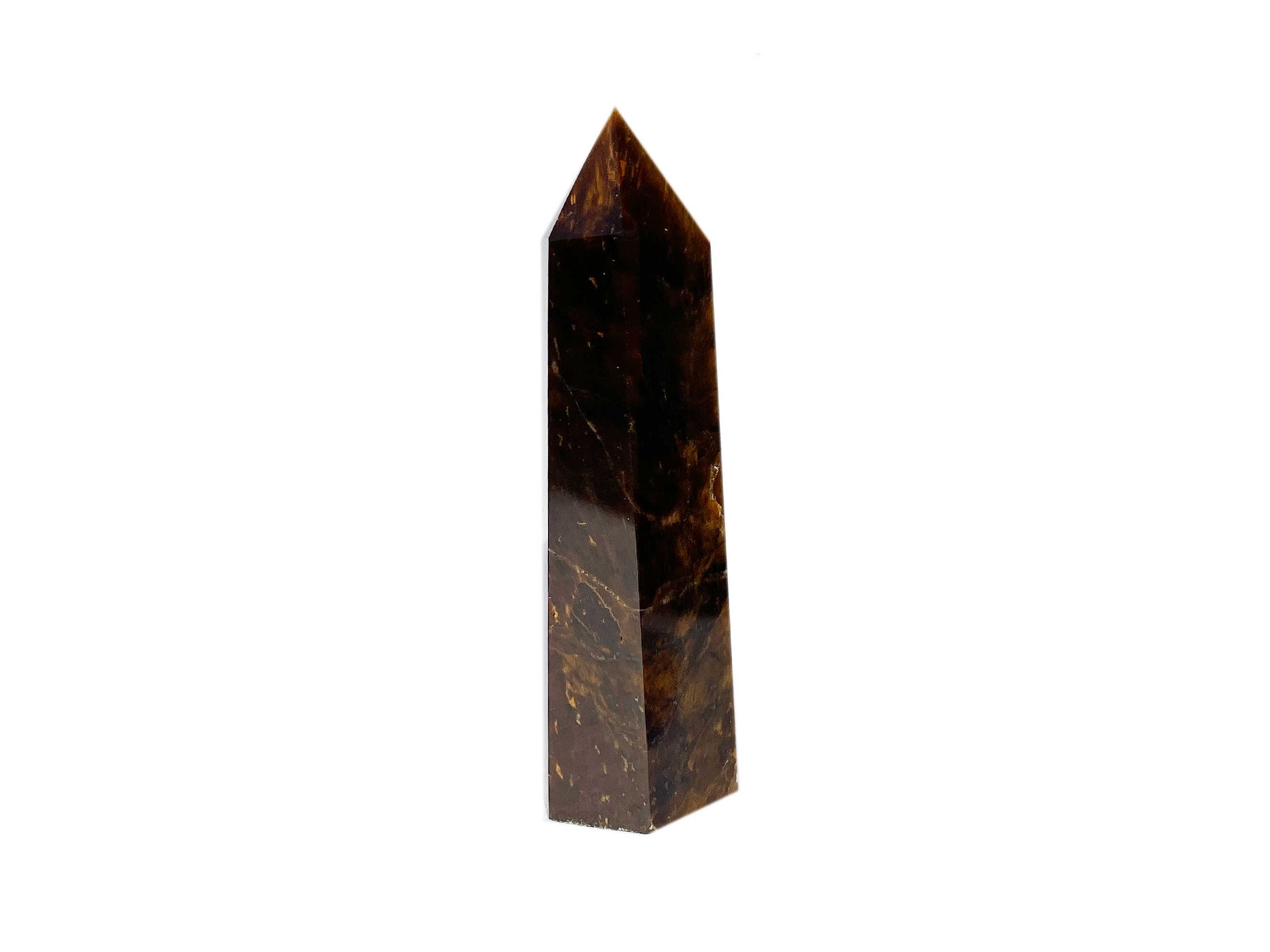 Buy Online Latest and Unique Tiger Eye Crystal Tower Point | Shop Best Spiritual Items - The Mystical Ritual