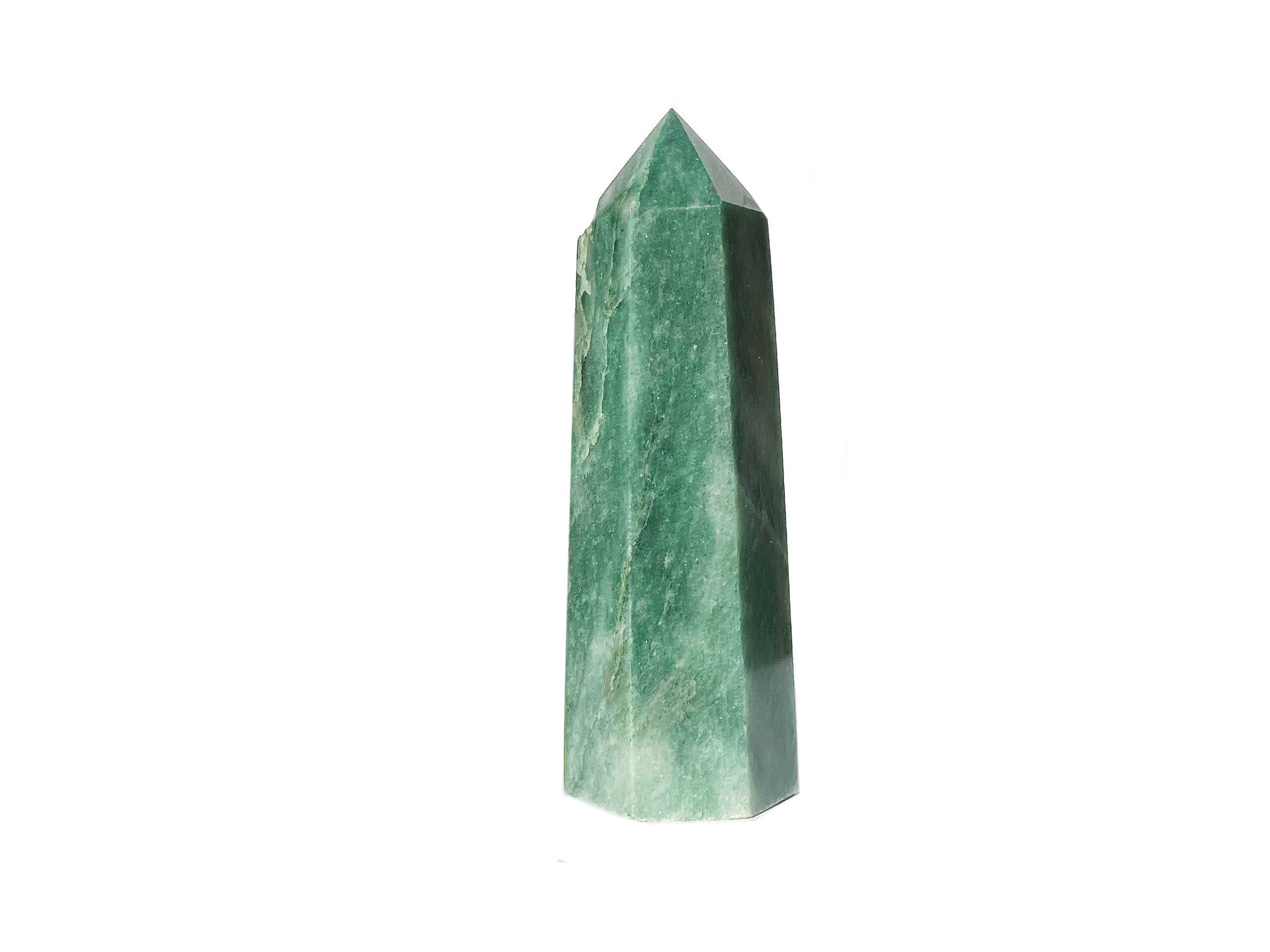Buy Online Latest and Unique Aventurine Crystal Tower Point | Shop Best Spiritual Items - The Mystical Ritual