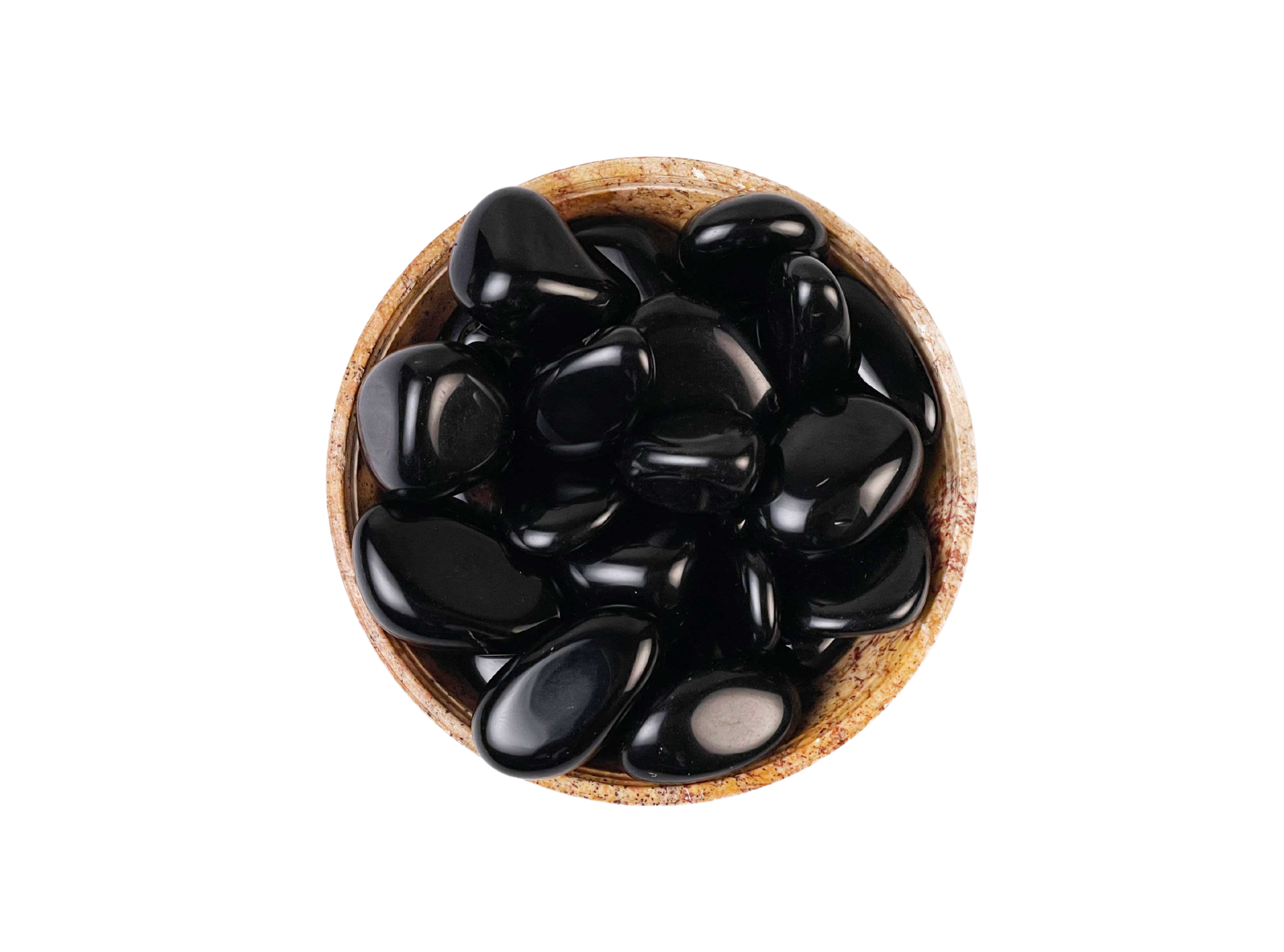 Buy Online Latest and Unique Tumbled Black Obsidian - Psychic Protection, Grounding, Cleansing, Spirit Communication | Shop Best Spiritual Items - The Mystical Ritual