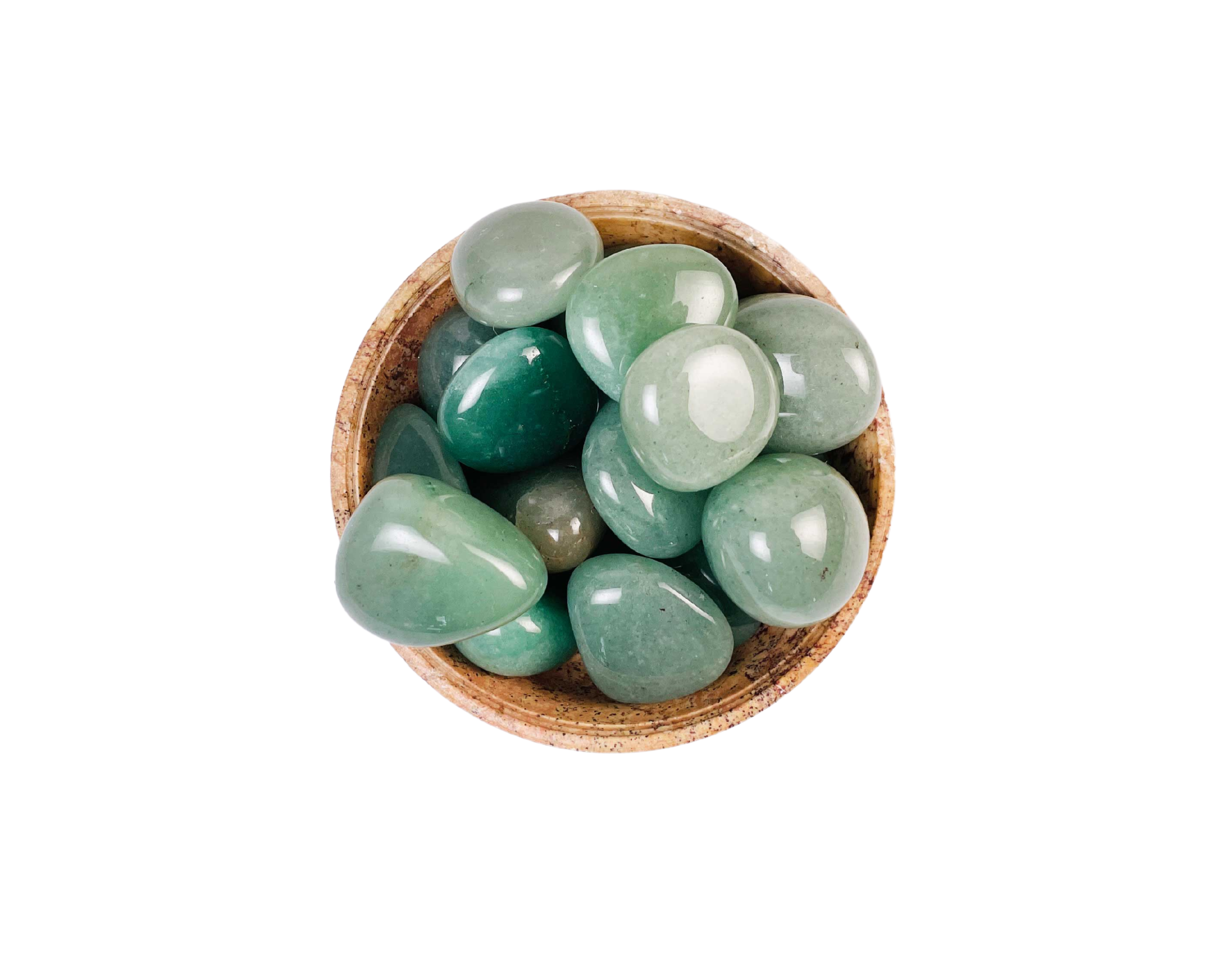 Buy Online Latest and Unique Tumbled Green Aventurine- Abundance, Prosperity, Luck, Wealth | Shop Best Spiritual Items - The Mystical Ritual