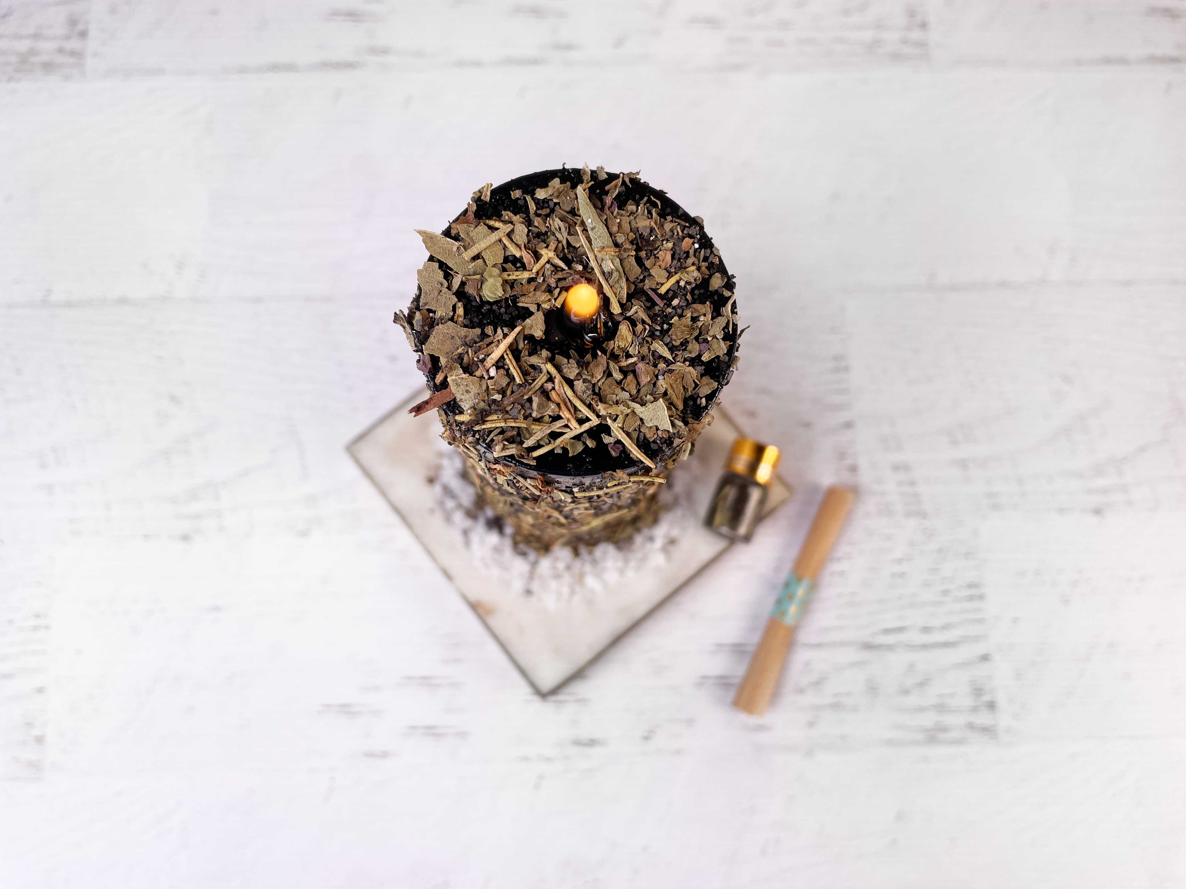 Buy Online Latest and Unique Grounding, Protection, Purifying Candle Ritual Kit | Shop Best Spiritual Items - The Mystical Ritual