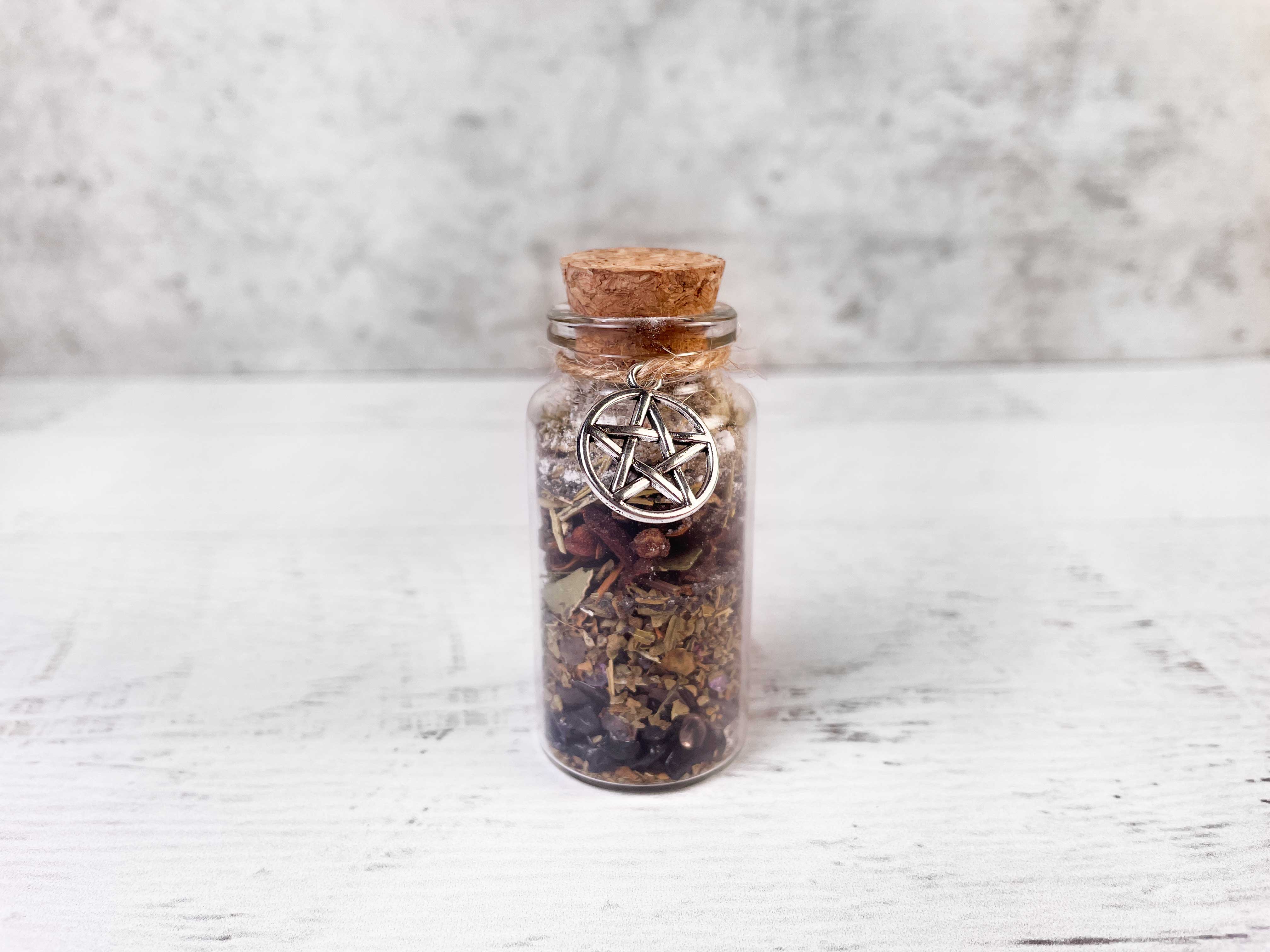 Buy Online Latest and Unique Grounding, Protection, Purification Ritual Jar | Shop Best Spiritual Items - The Mystical Ritual