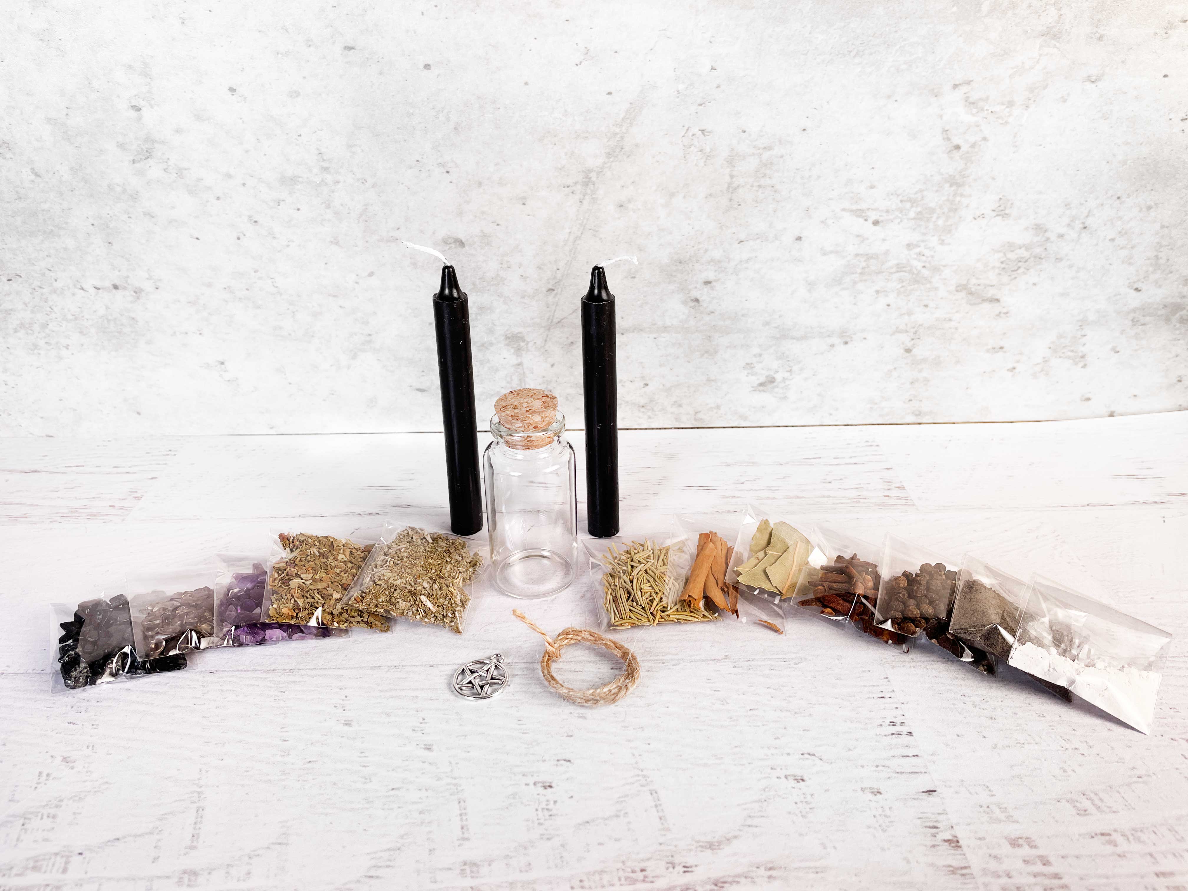Buy Online Latest and Unique Grounding, Protection, Purification Ritual Jar | Shop Best Spiritual Items - The Mystical Ritual