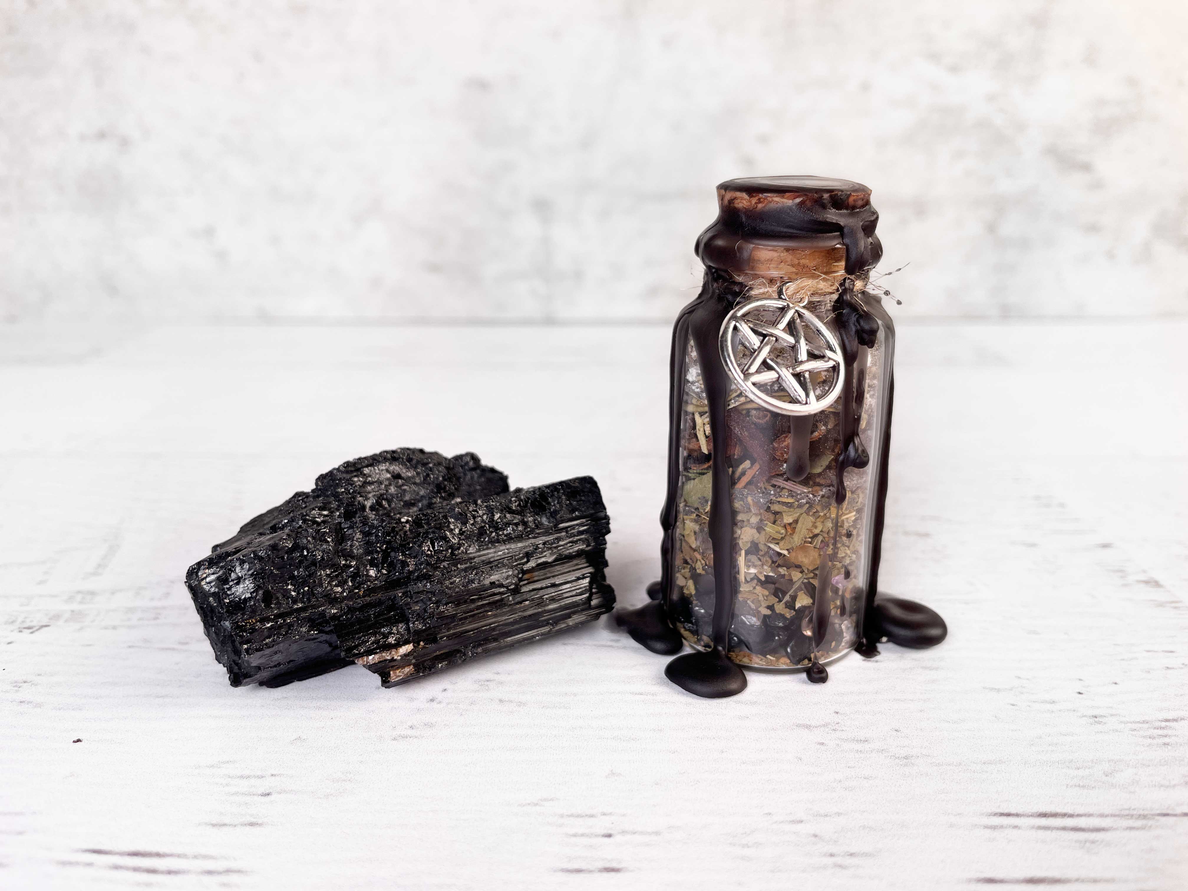 Buy Online Latest and Unique Grounding, Protection, Purification Ritual Jar | Shop Best Spiritual Items - The Mystical Ritual
