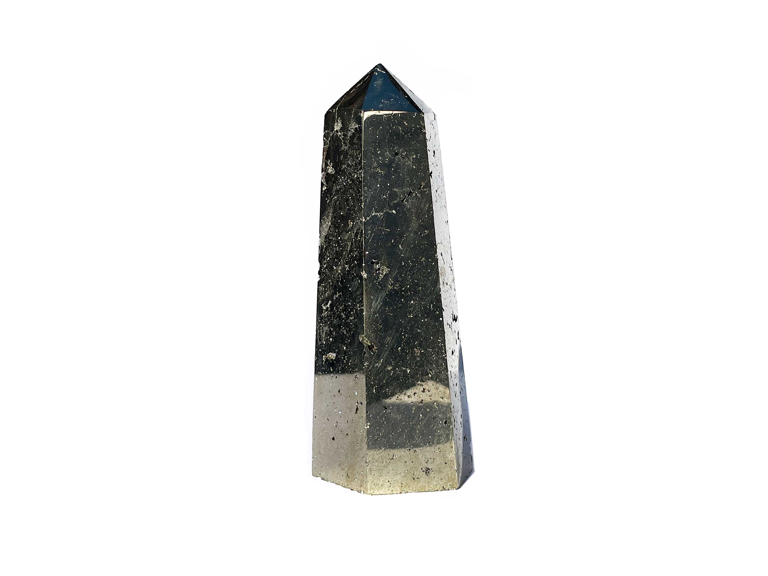 Buy Online Latest and Unique SOLD - Pyrite Crystal Tower Point | Shop Best Spiritual Items - The Mystical Ritual