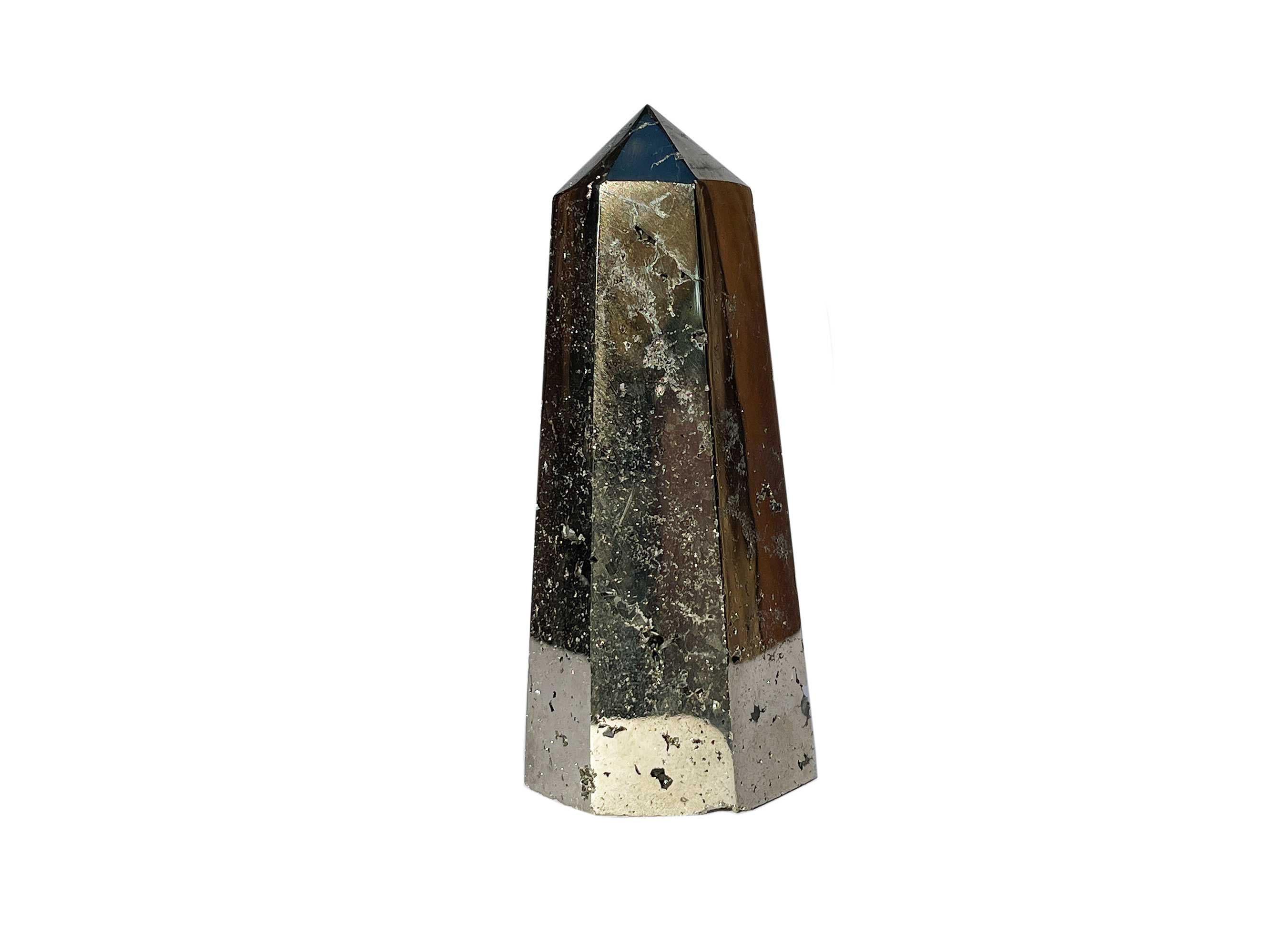 Buy Online Latest and Unique SOLD - Pyrite Crystal Tower Point | Shop Best Spiritual Items - The Mystical Ritual