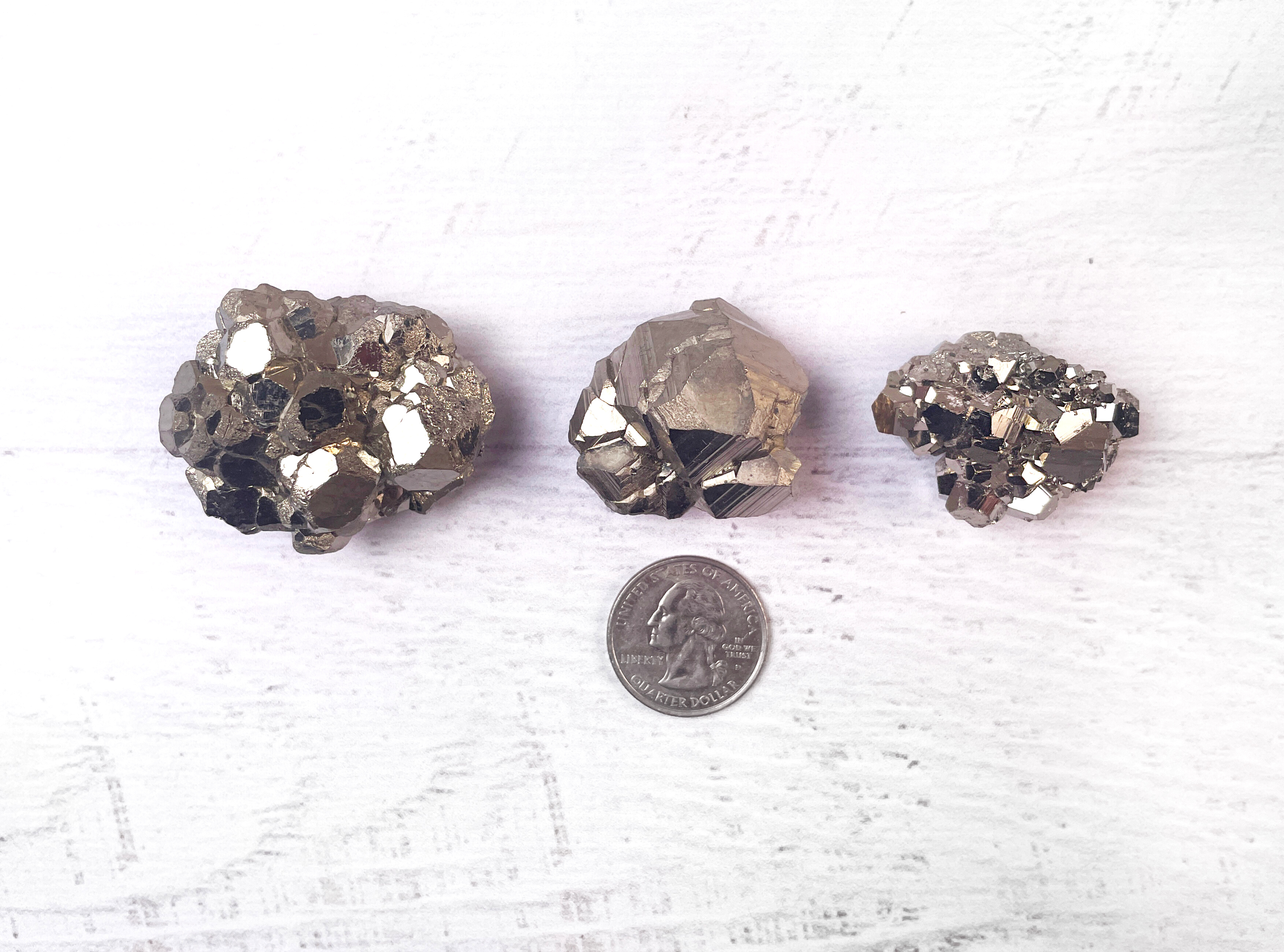 Buy Online Latest and Unique AAA Pyrite Crystal Clusters - Wealth, Luck, Abundance, "Fool's Gold" | Shop Best Spiritual Items - The Mystical Ritual