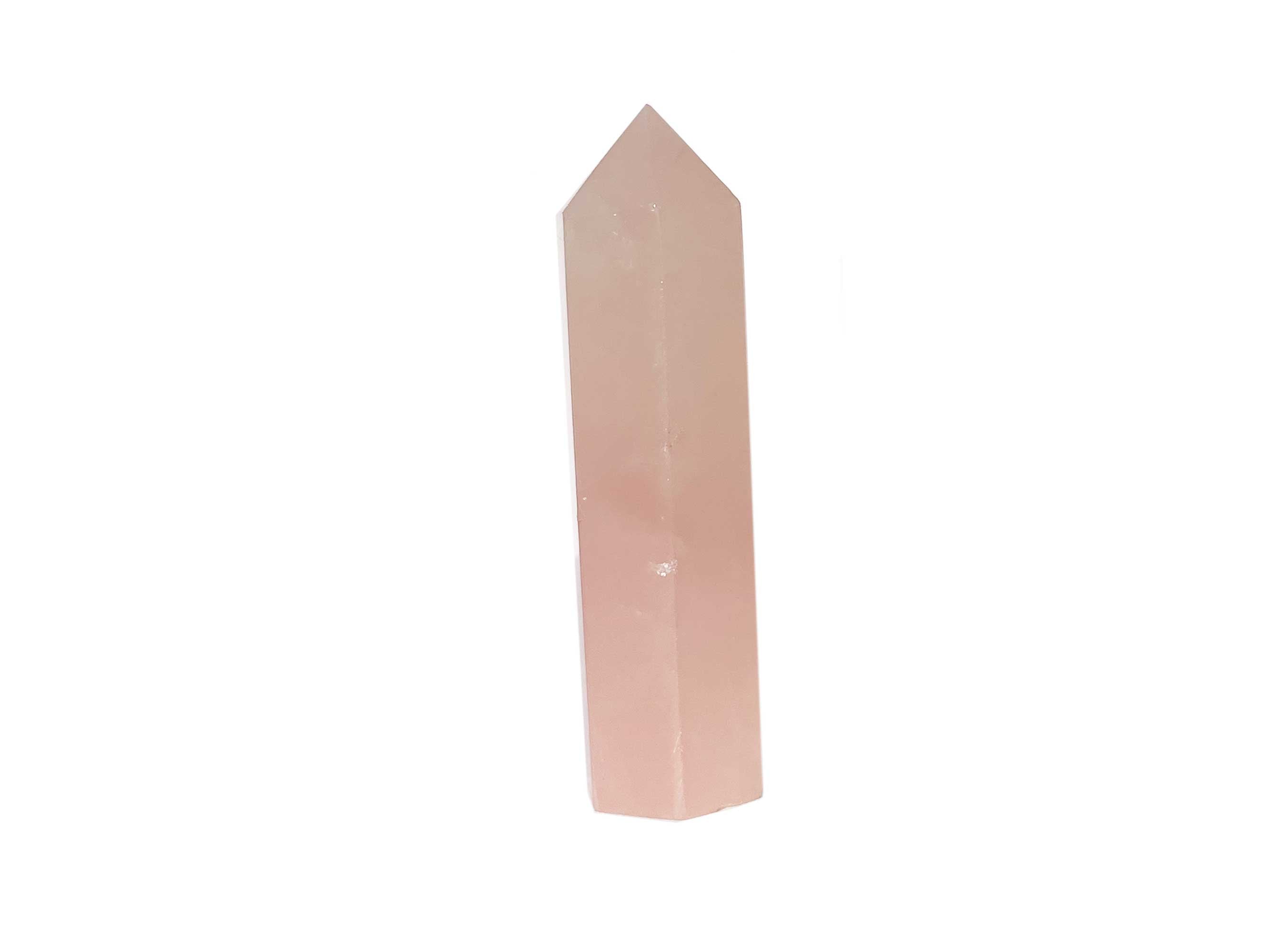 Buy Online Latest and Unique Rose Quartz Crystal Tower Point | Shop Best Spiritual Items - The Mystical Ritual