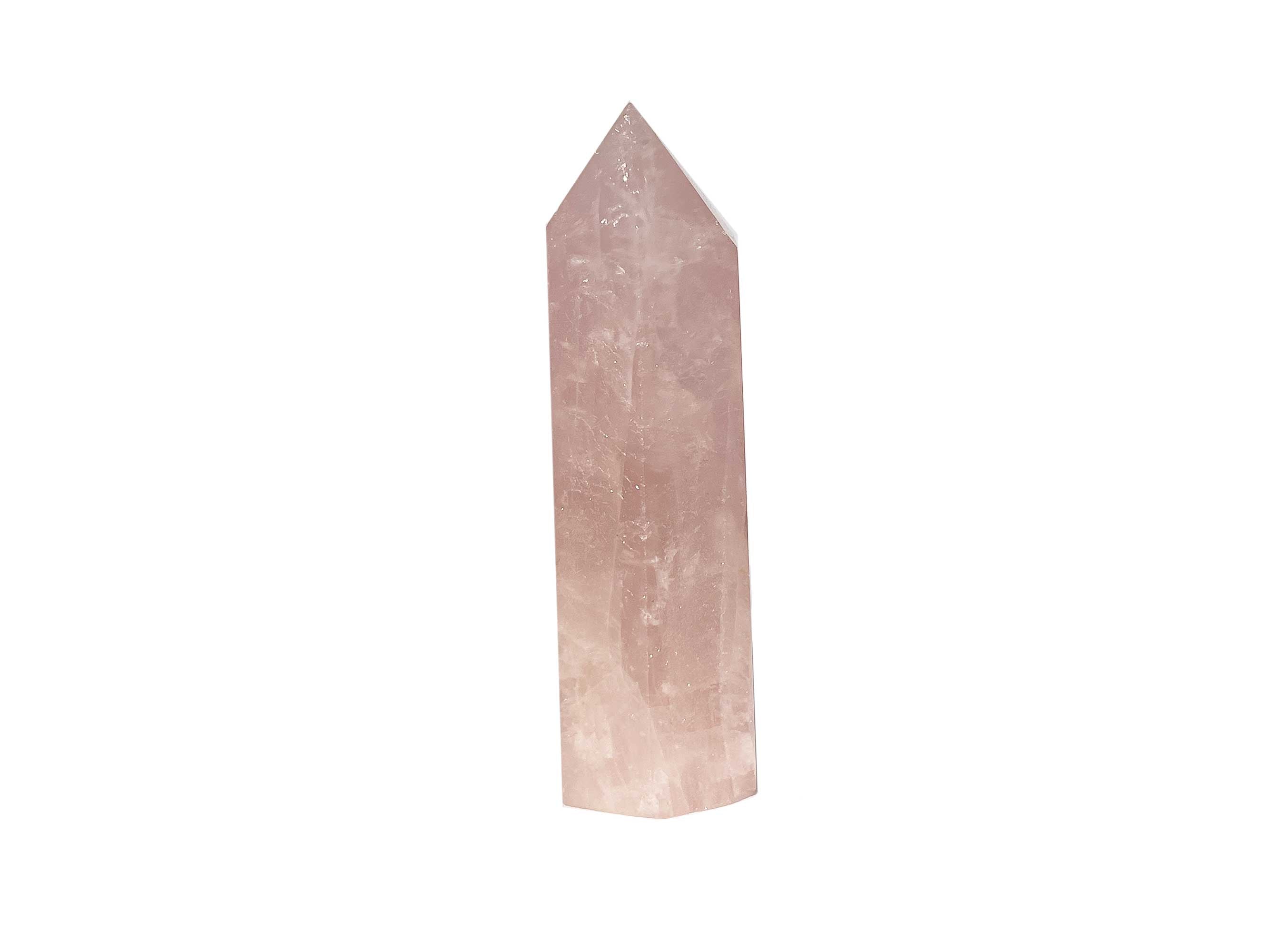 Buy Online Latest and Unique Rose Quartz Crystal Tower Point | Shop Best Spiritual Items - The Mystical Ritual