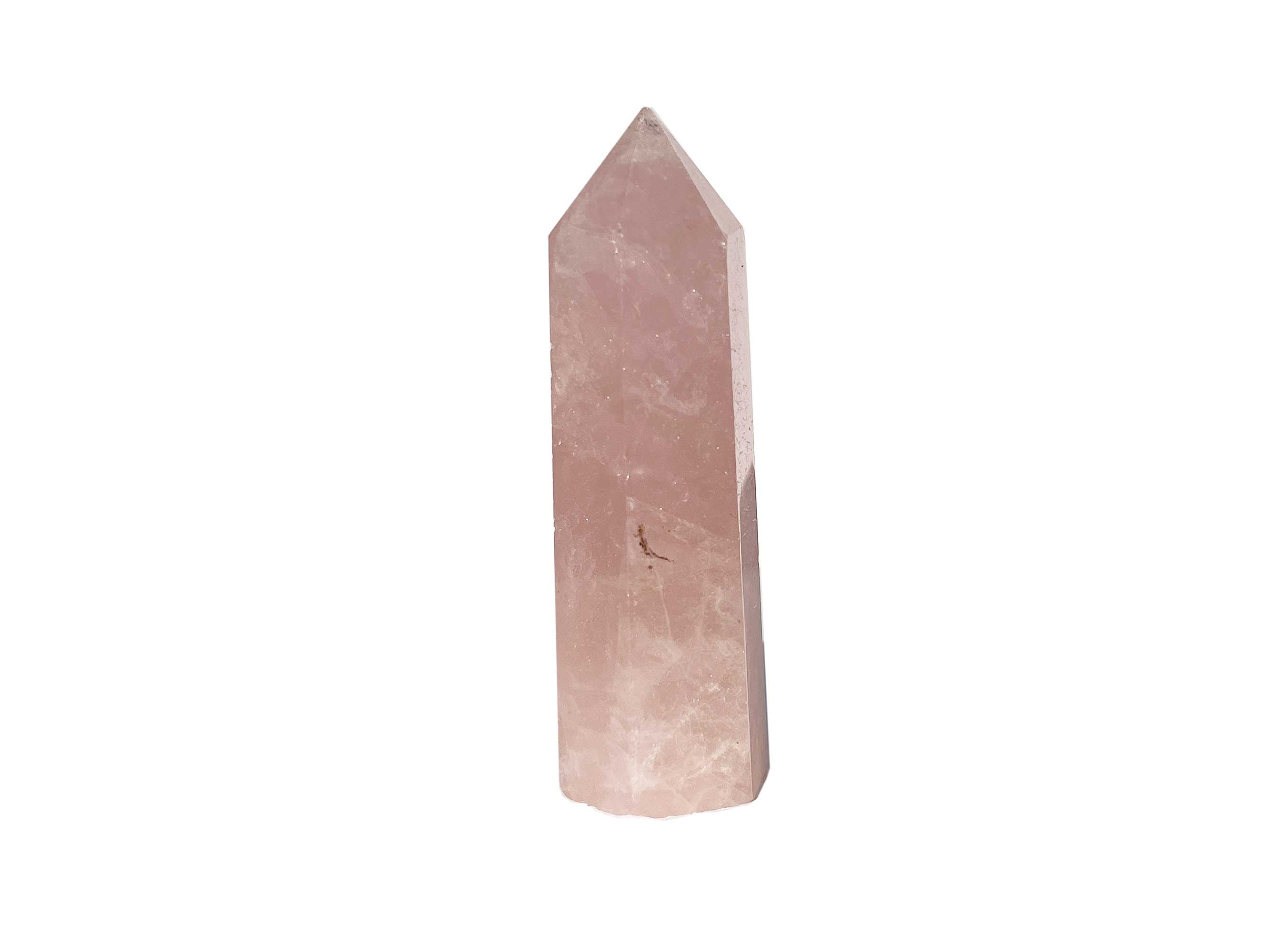 Buy Online Latest and Unique Rose Quartz Crystal Tower Point | Shop Best Spiritual Items - The Mystical Ritual