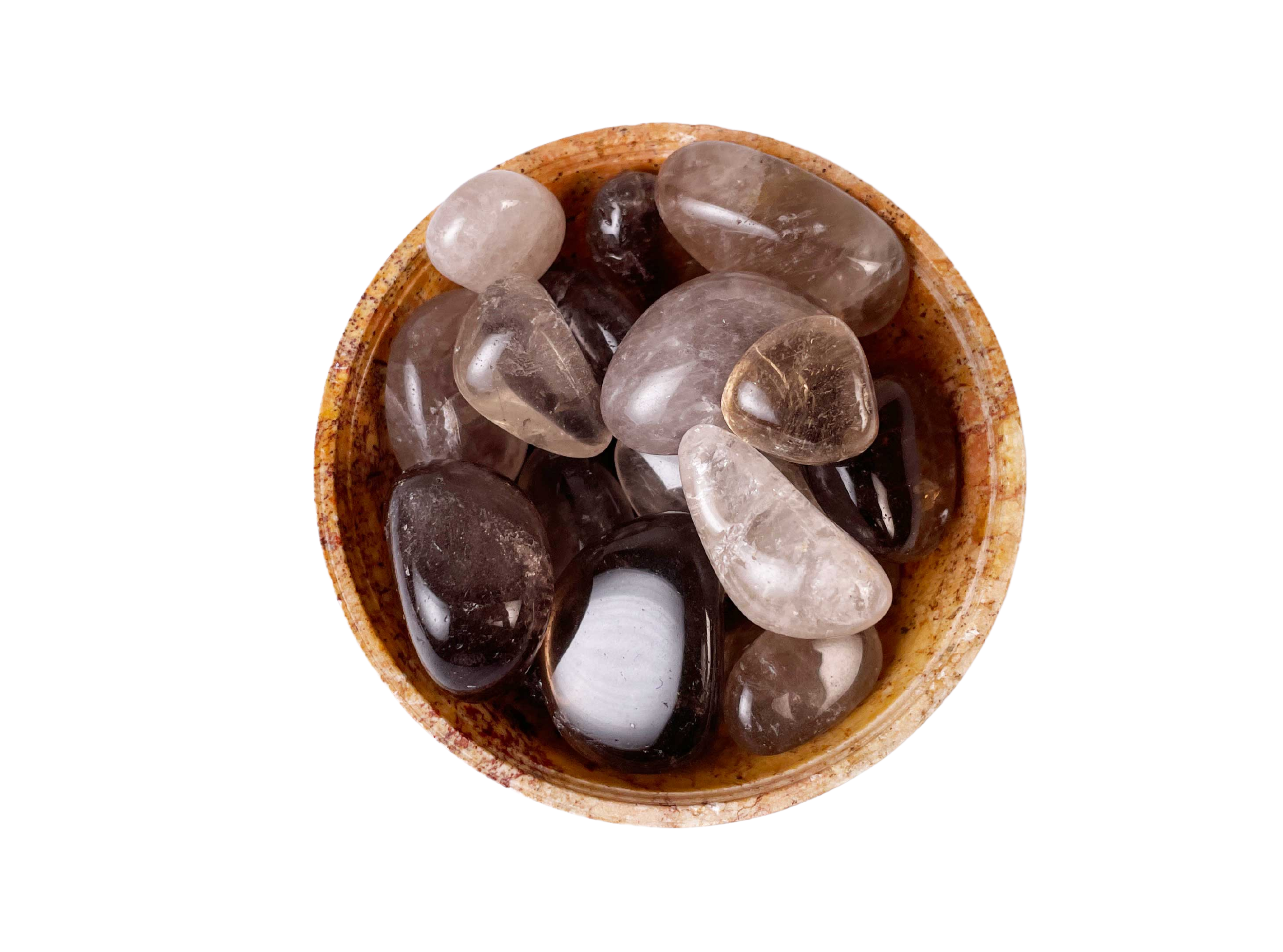 Buy Online Latest and Unique Tumbled Smoky Quartz - Manifestation, Grounding, Transmutation, Organization | Shop Best Spiritual Items - The Mystical Ritual