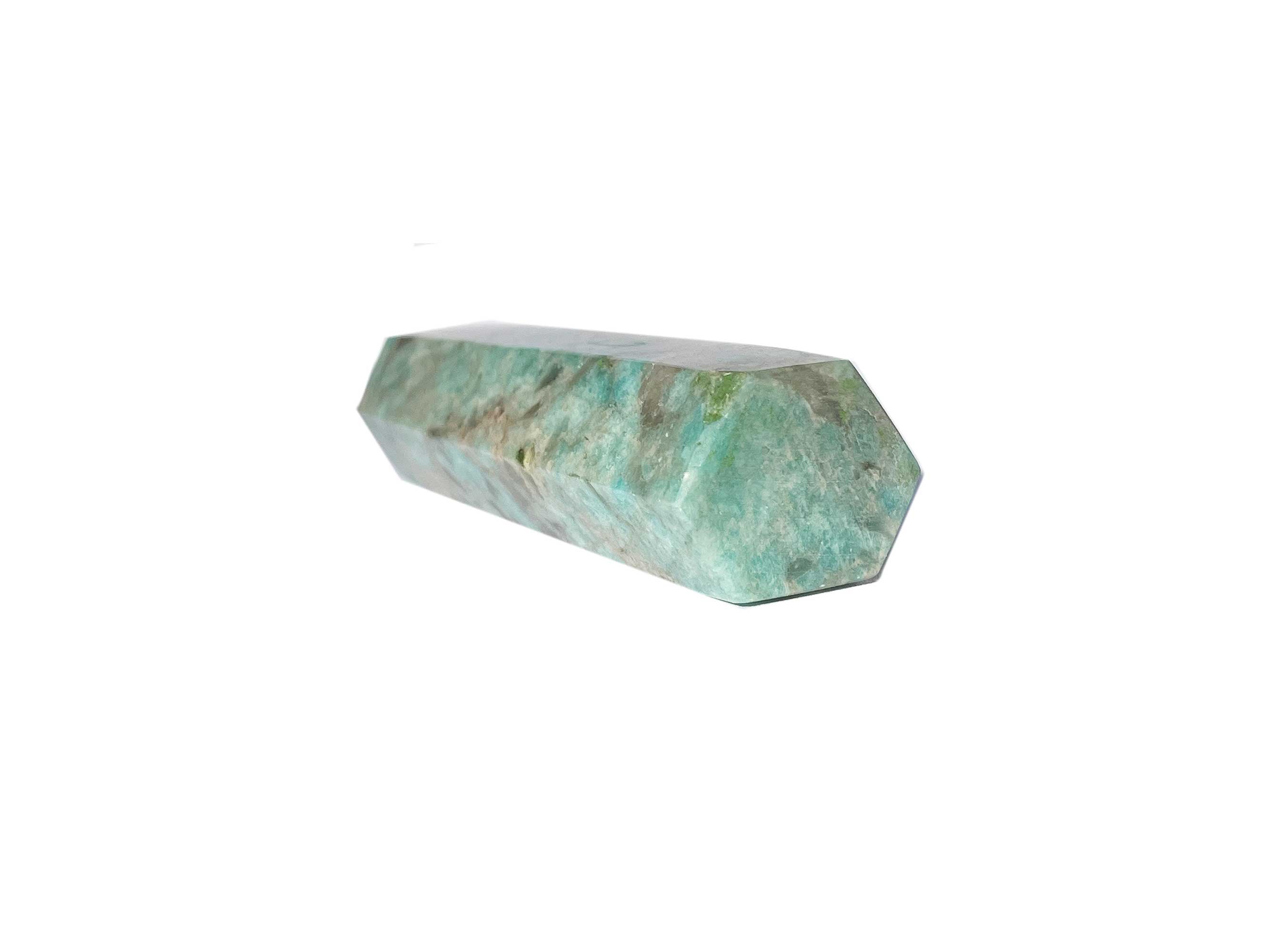 Buy Online Latest and Unique SOLD - Amazonite Crystal Tower Point | Shop Best Spiritual Items - The Mystical Ritual