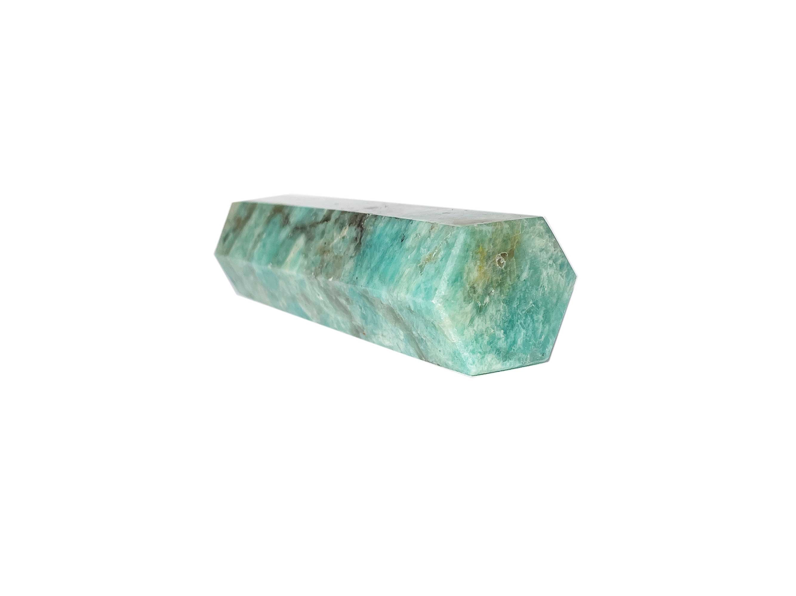 Buy Online Latest and Unique Amazonite Crystal Tower Point | Shop Best Spiritual Items - The Mystical Ritual
