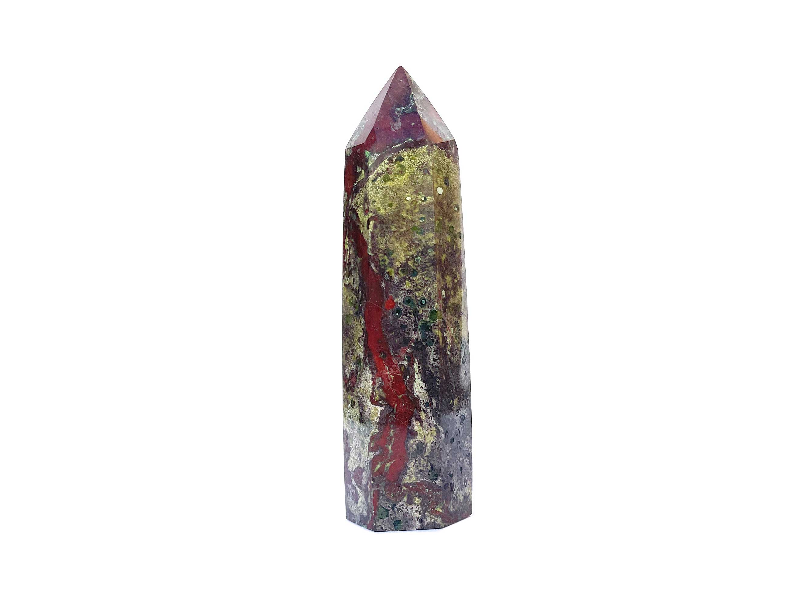 Buy Online Latest and Unique SOLD - Dragon's Blood Crystal Tower Point | Shop Best Spiritual Items - The Mystical Ritual