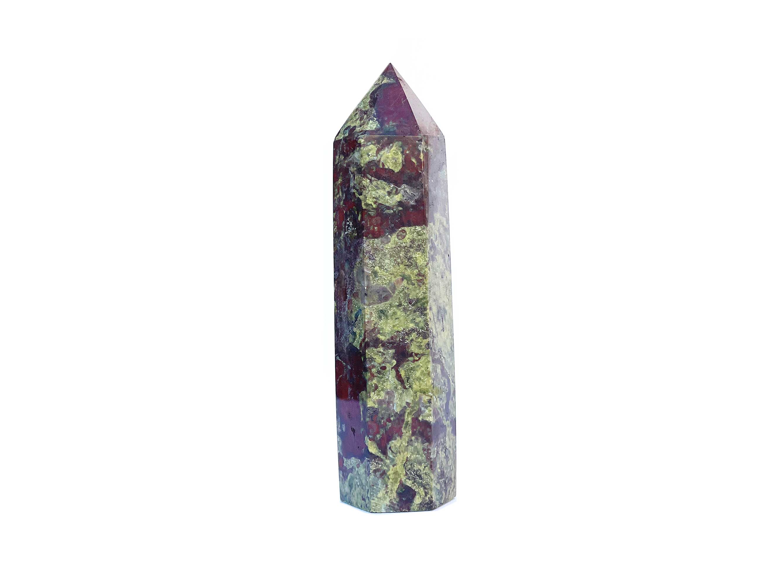 Buy Online Latest and Unique Dragon's Blood Crystal Tower Point | Shop Best Spiritual Items - The Mystical Ritual