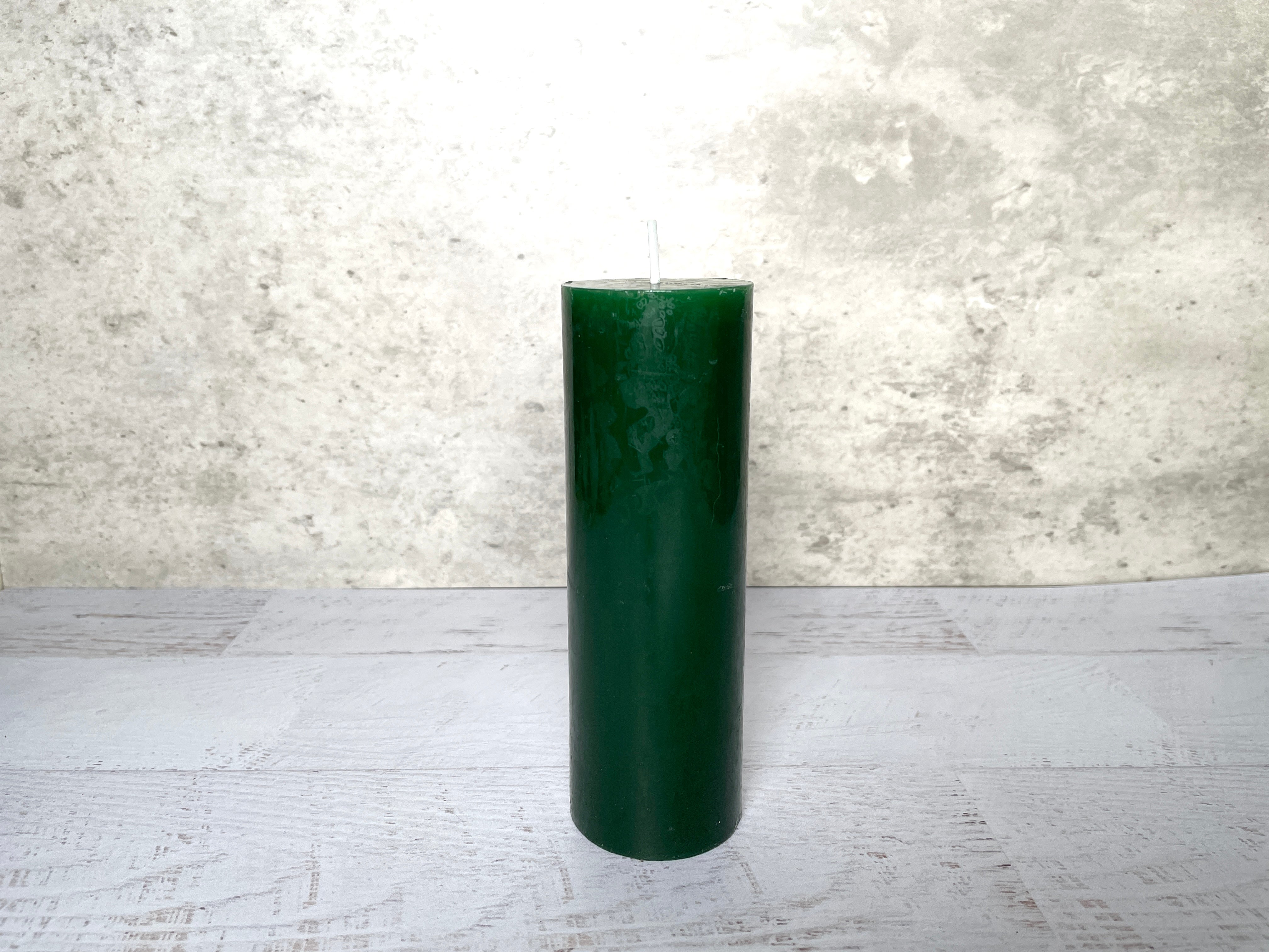 Buy Online Latest and Unique Green Pillar Candle 2" x 6" Inch, Prosperity, Money, Abundance Wealth, Luck | Shop Best Spiritual Items - The Mystical Ritual