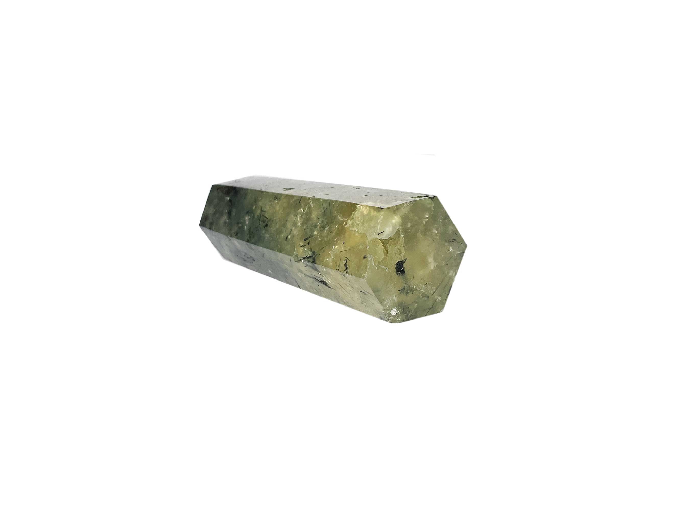 Buy Online Latest and Unique Prehnite Crystal Tower Point | Shop Best Spiritual Items - The Mystical Ritual