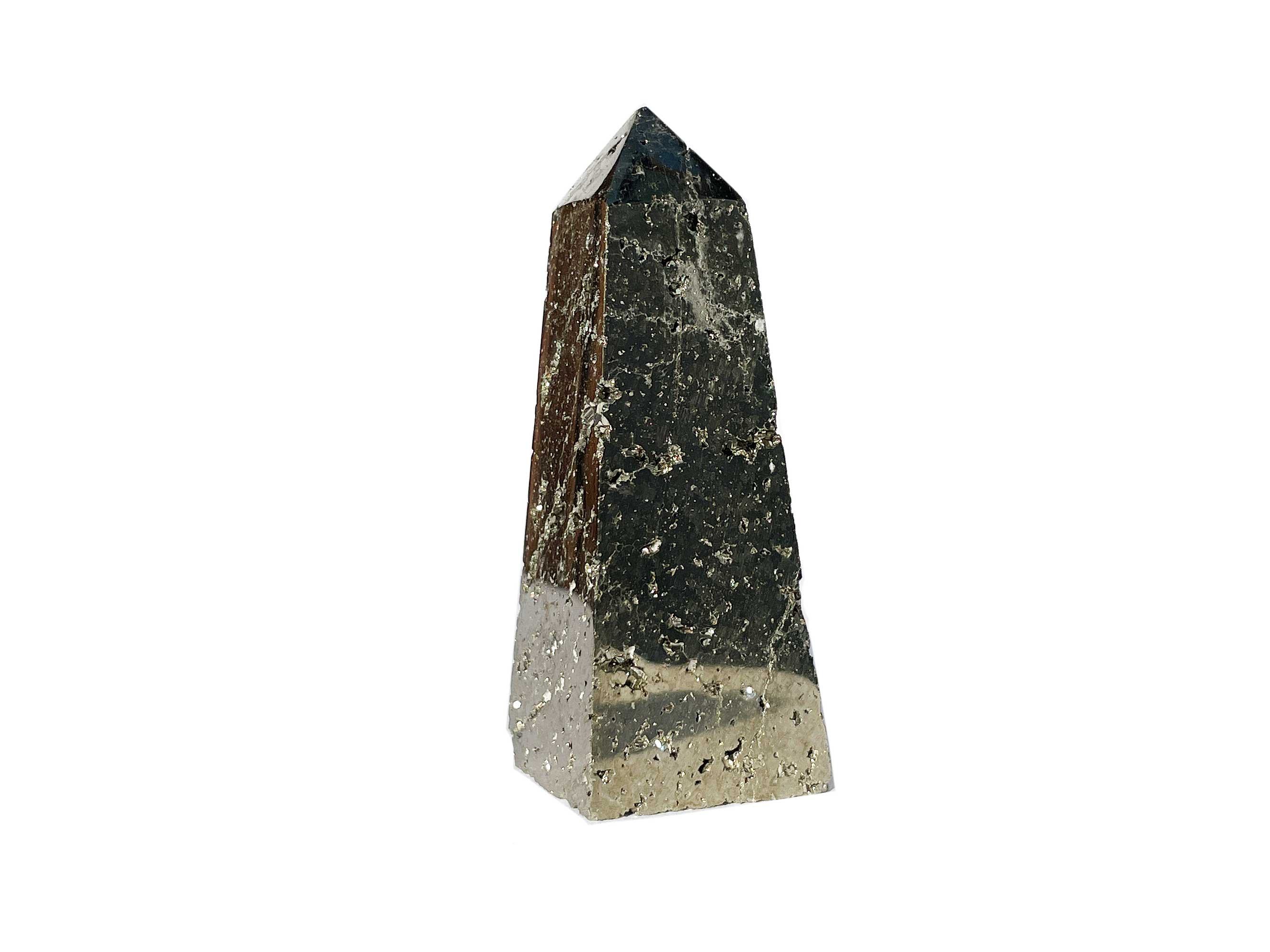 Buy Online Latest and Unique Pyrite Crystal Tower Point | Shop Best Spiritual Items - The Mystical Ritual