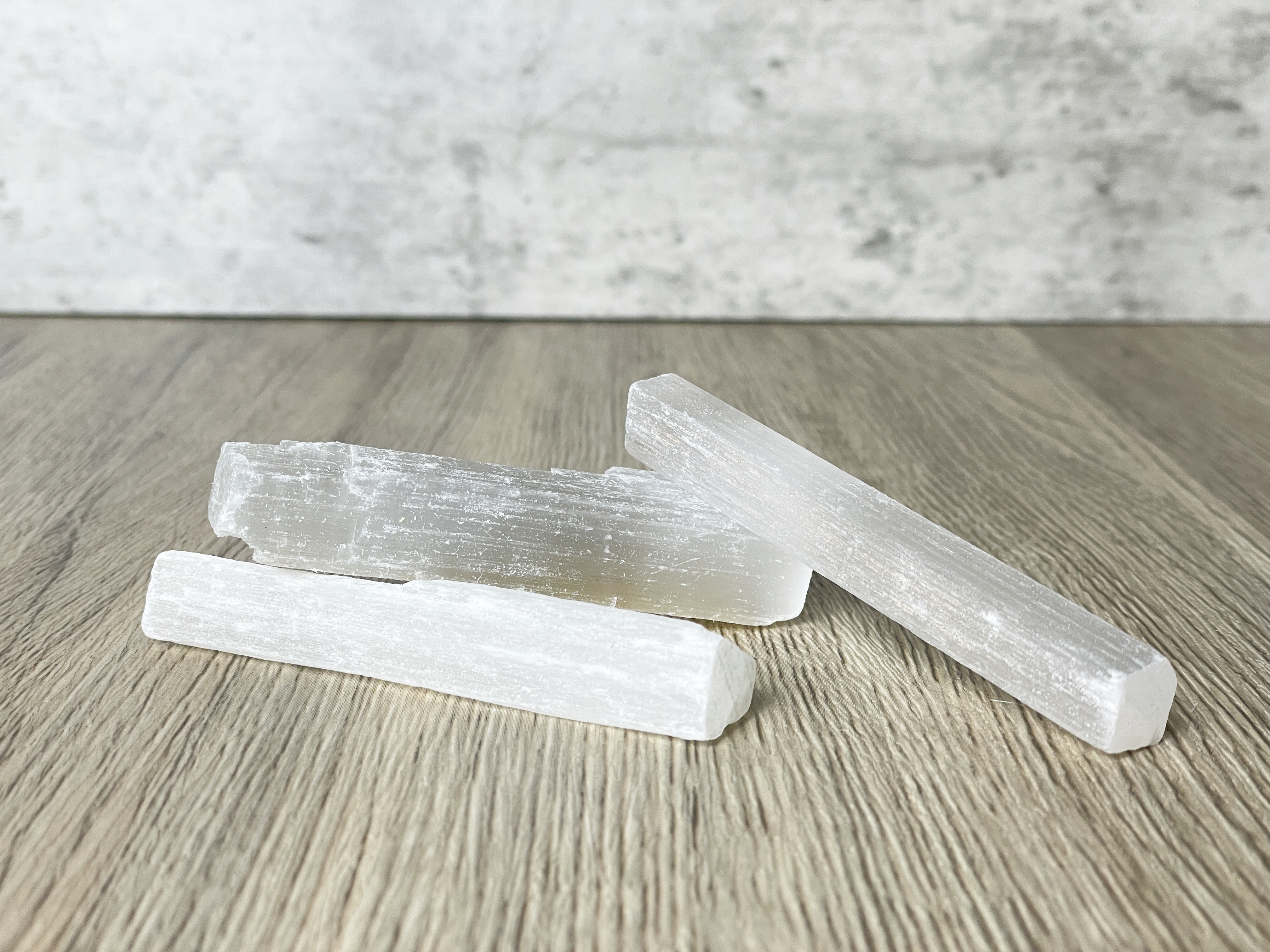 Buy Online Latest and Unique Selenite Crystal Wand (Rectangular) 2.5"-4" | Shop Best Spiritual Items - The Mystical Ritual
