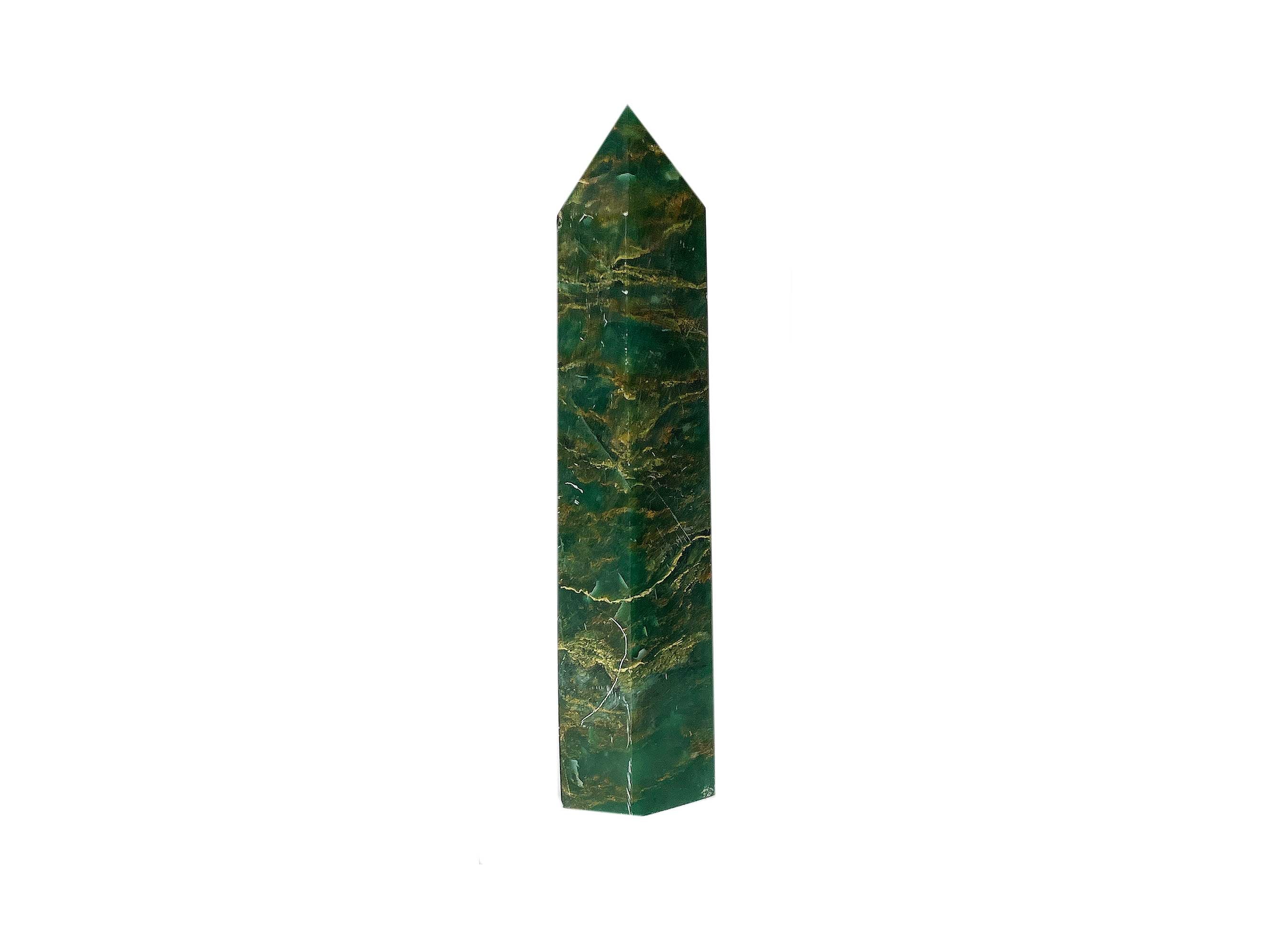 Buy Online Latest and Unique Serpentine Crystal Tower Point | Shop Best Spiritual Items - The Mystical Ritual