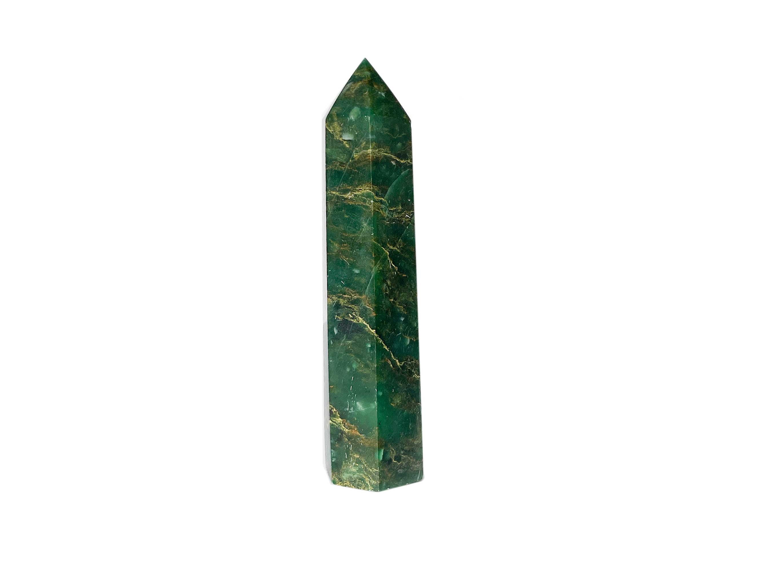 Buy Online Latest and Unique Serpentine Crystal Tower Point | Shop Best Spiritual Items - The Mystical Ritual