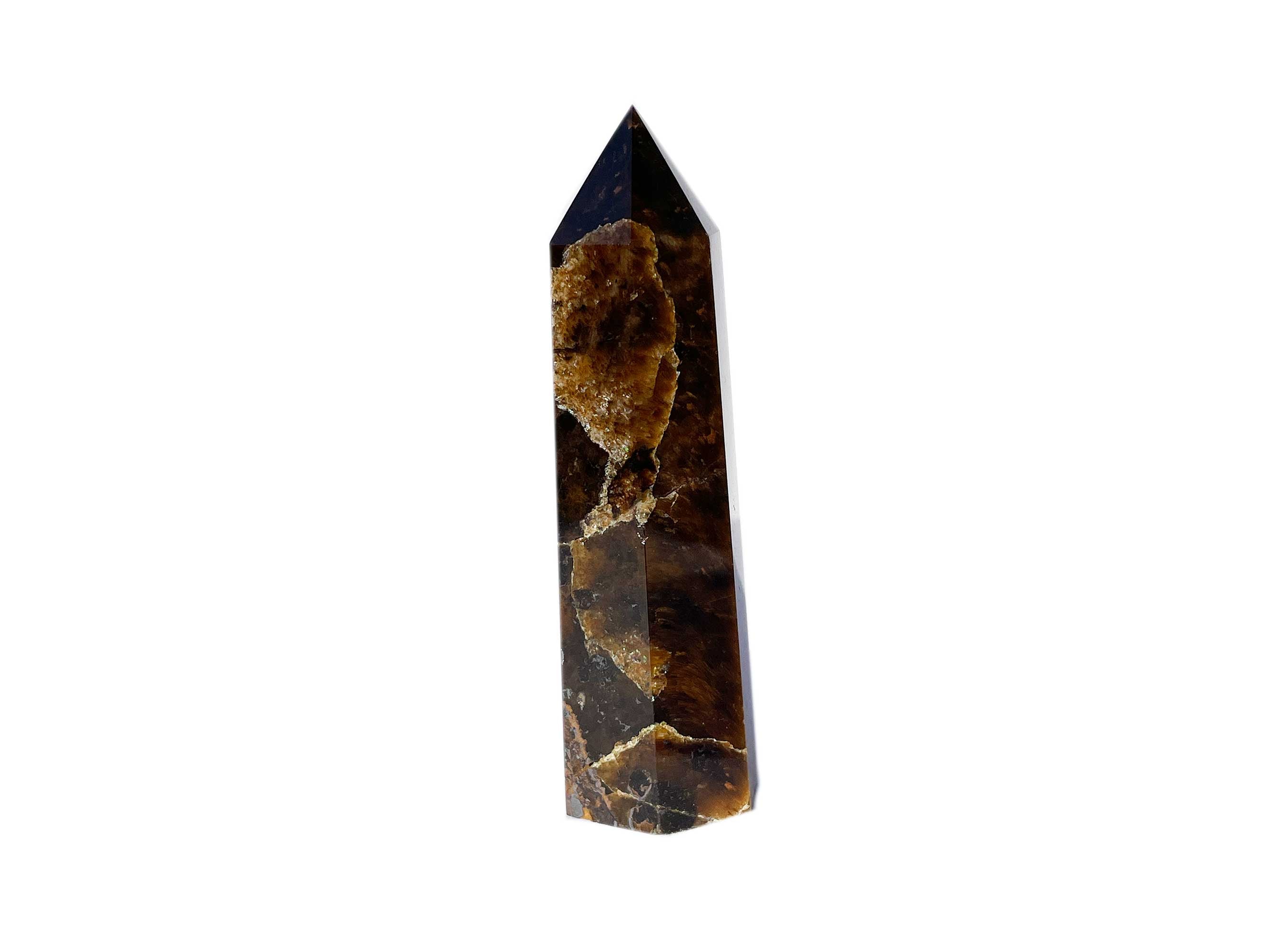 Buy Online Latest and Unique Tiger Eye Crystal Tower Point | Shop Best Spiritual Items - The Mystical Ritual