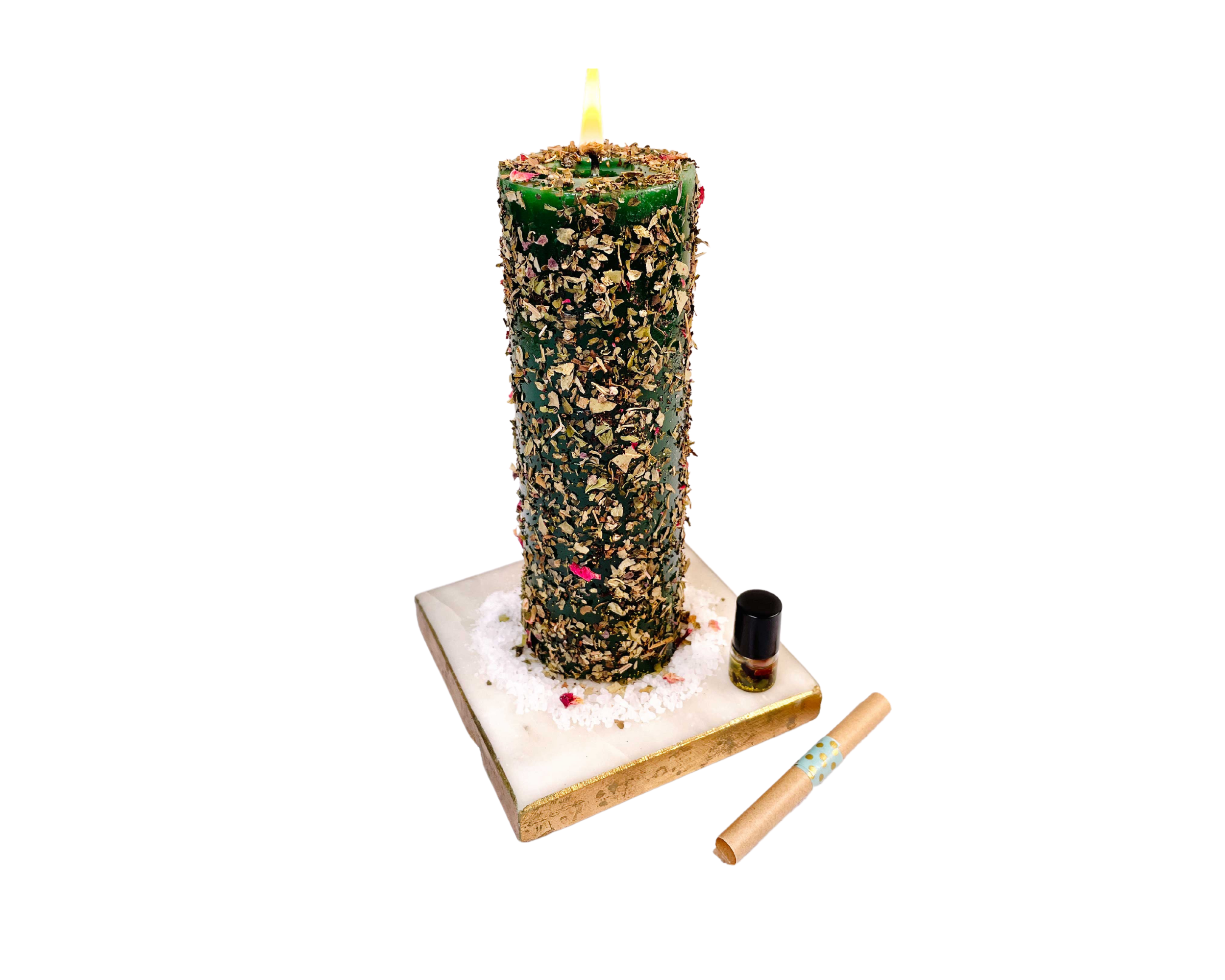 Buy Online Latest and Unique Abundance & Prosperity Candle Ritual Kit | Shop Best Spiritual Items - The Mystical Ritual